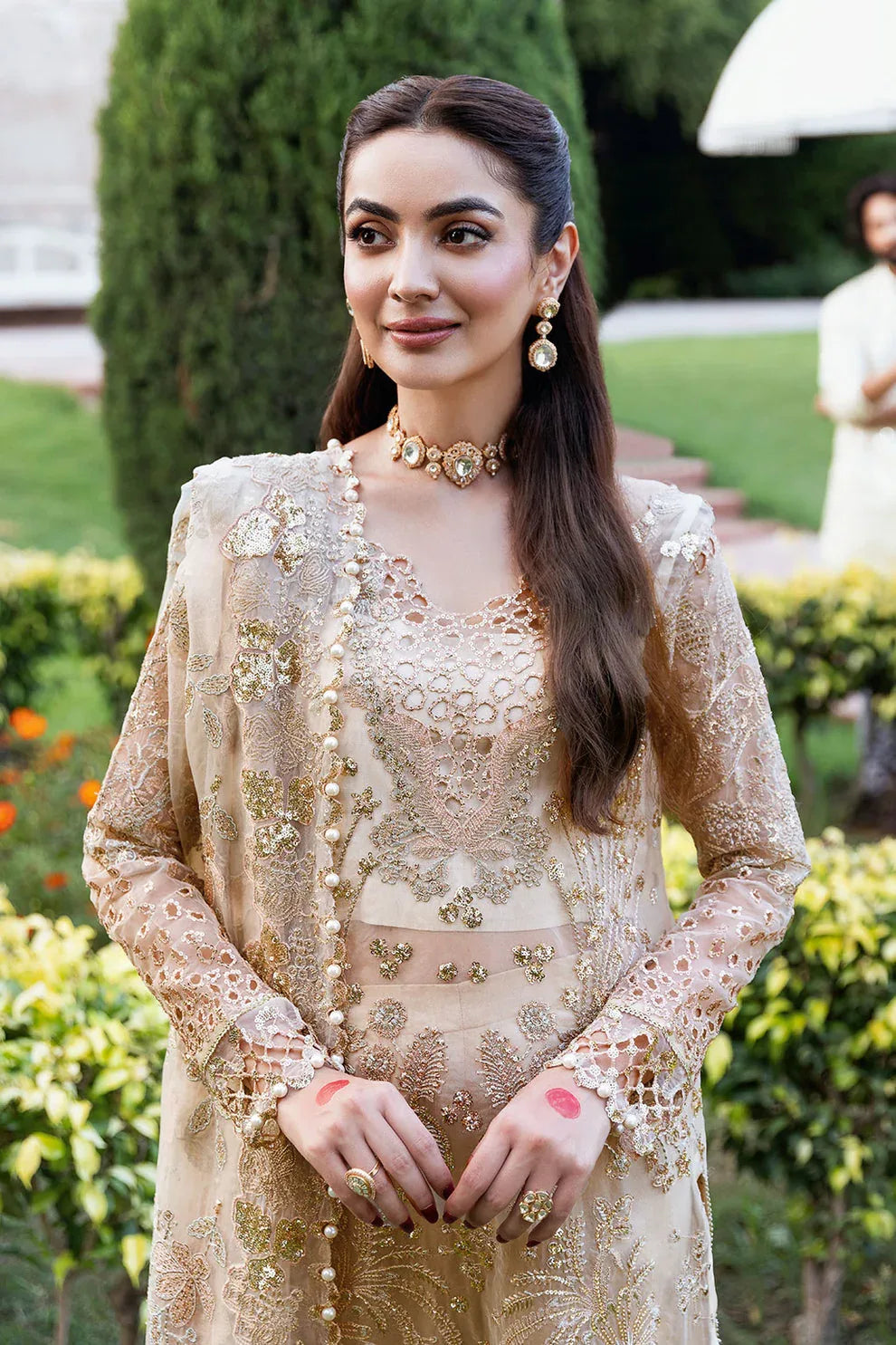 Shagna | Mehfil Festive Formals | SF-05- SUNDAL - Aqsa Fabrics