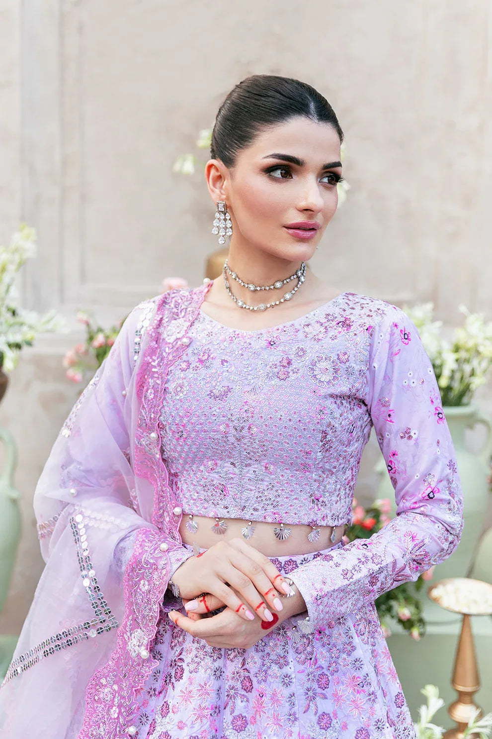 Shagna | Mehfil Festive Formals | SF-10- PANKH - Aqsa Fabrics