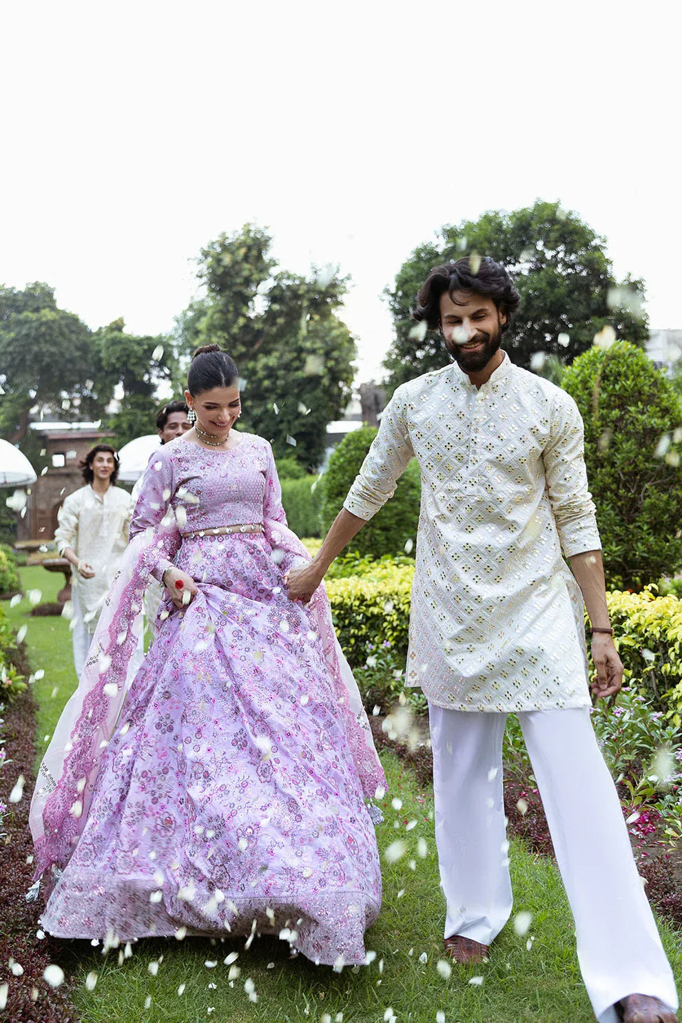 Shagna | Mehfil Festive Formals | SF-10- PANKH - Aqsa Fabrics