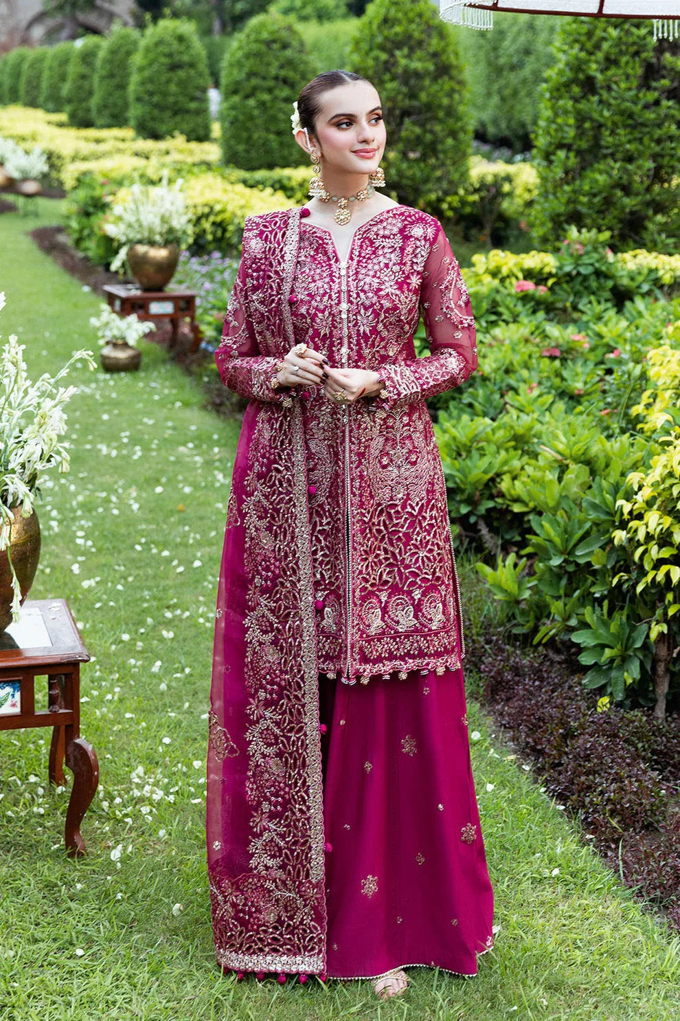 Shagna | Mehfil Festive Formals | SF-03- MAHER - Aqsa Fabrics