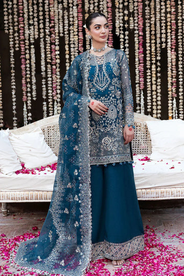 Shagna | Mehfil Festive Formals | SF-04- SAAHIL - Aqsa Fabrics