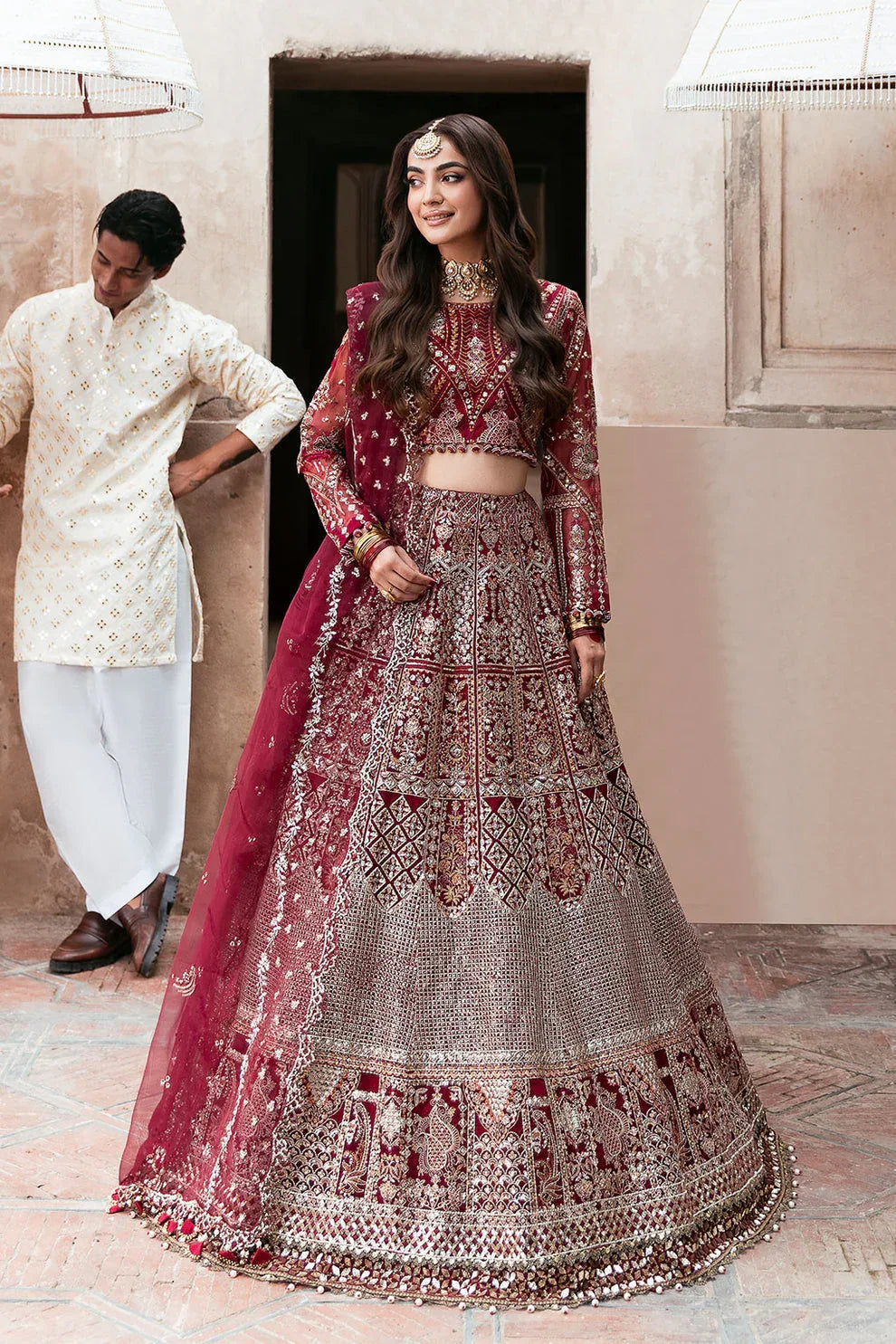Shagna | Mehfil Festive Formals | SF-01- GULRUKH - Aqsa Fabrics