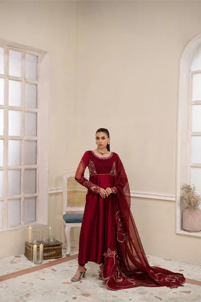 Maryum N Maria | Lumora Edit | LENTEN ROSE - MS40123 - Aqsa Fabrics
