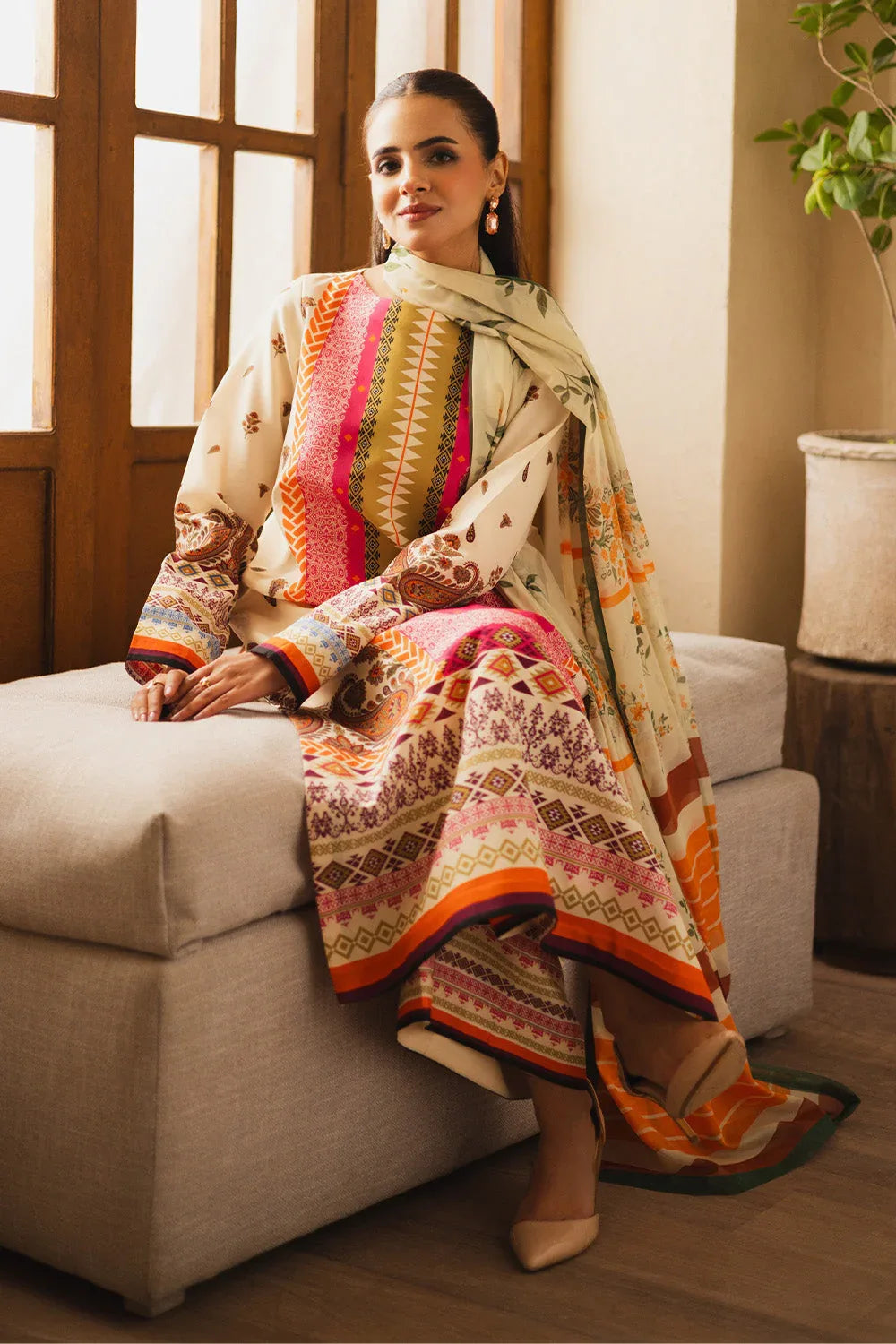 Maryum N Maria | Ceil 25 | CYRA - Aqsa Fabrics