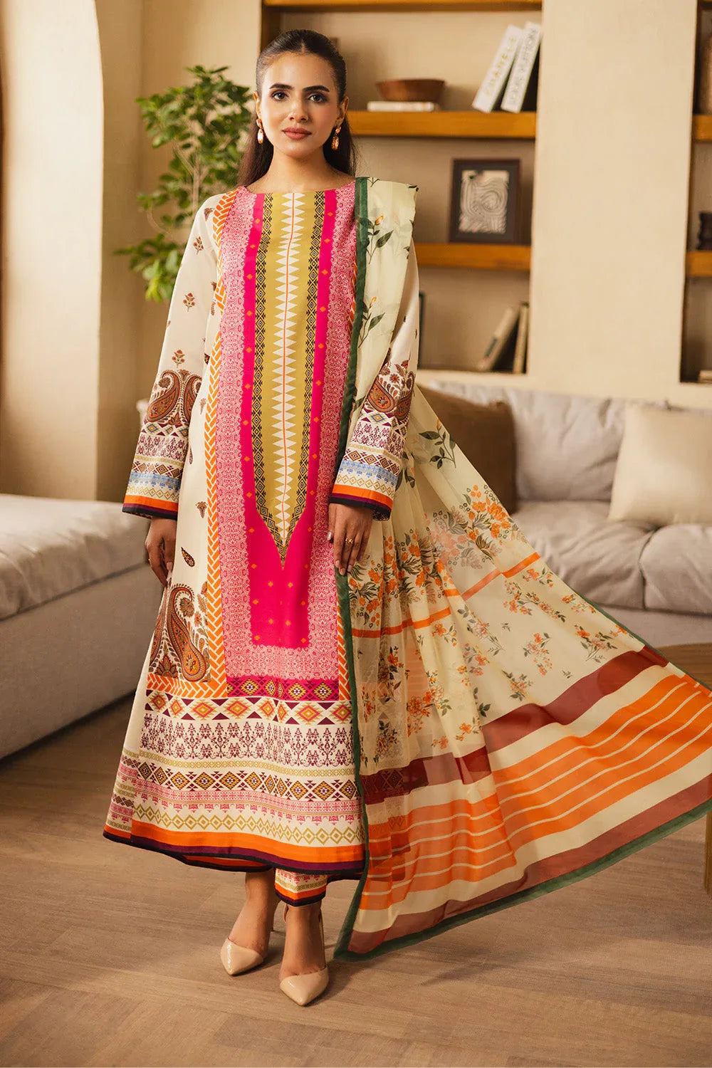 Maryum N Maria | Ceil 25 | CYRA - Aqsa Fabrics