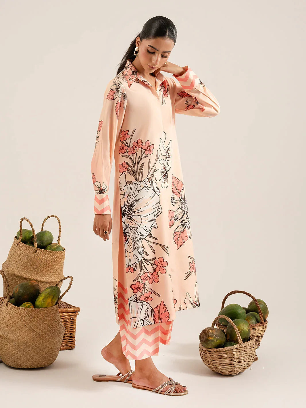 IZEL | Sunset street Pret |  MUSE - Aqsa Fabrics