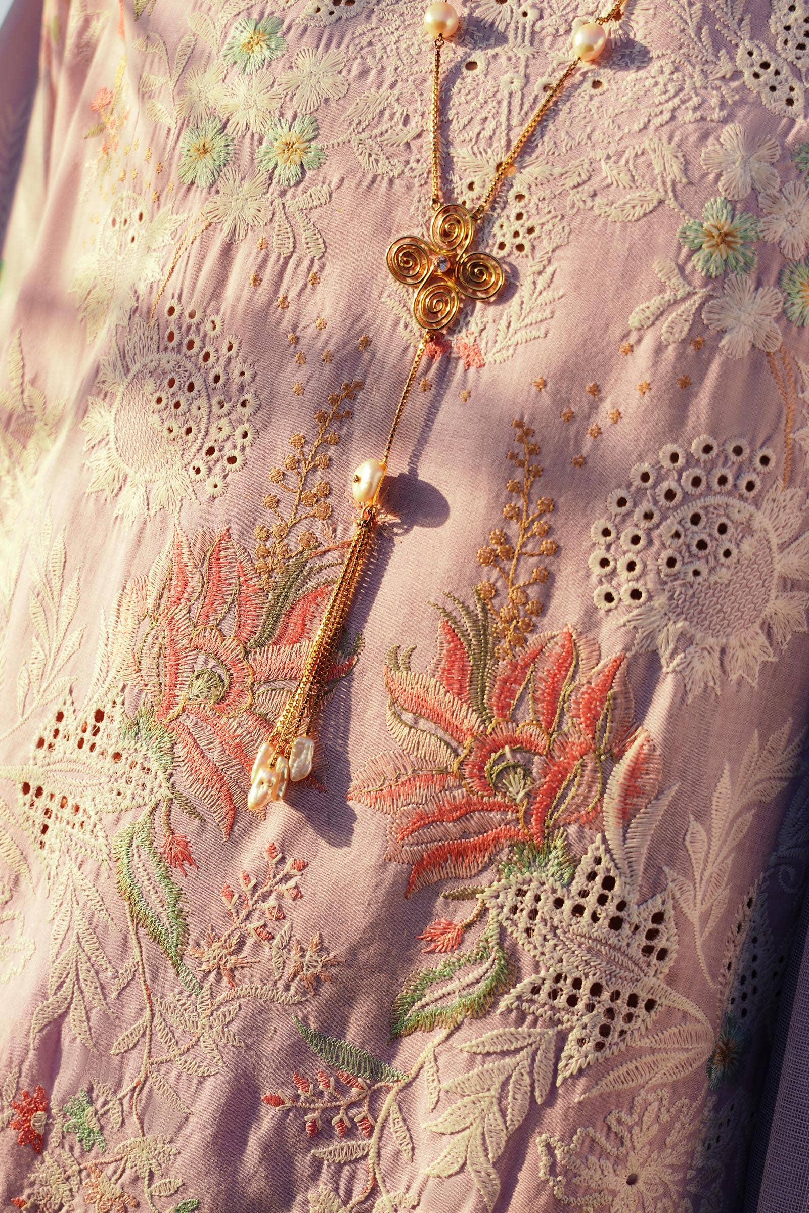 Sana Safinaz | Muzlin Spring 24 | M241-009B-DF - Aqsa Fabrics