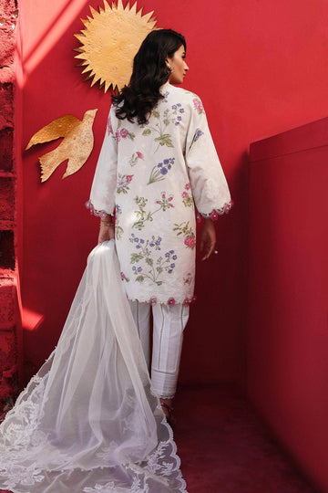 Sana Safinaz | Muzlin Spring 24 | M241-011A-CW - Aqsa Fabrics