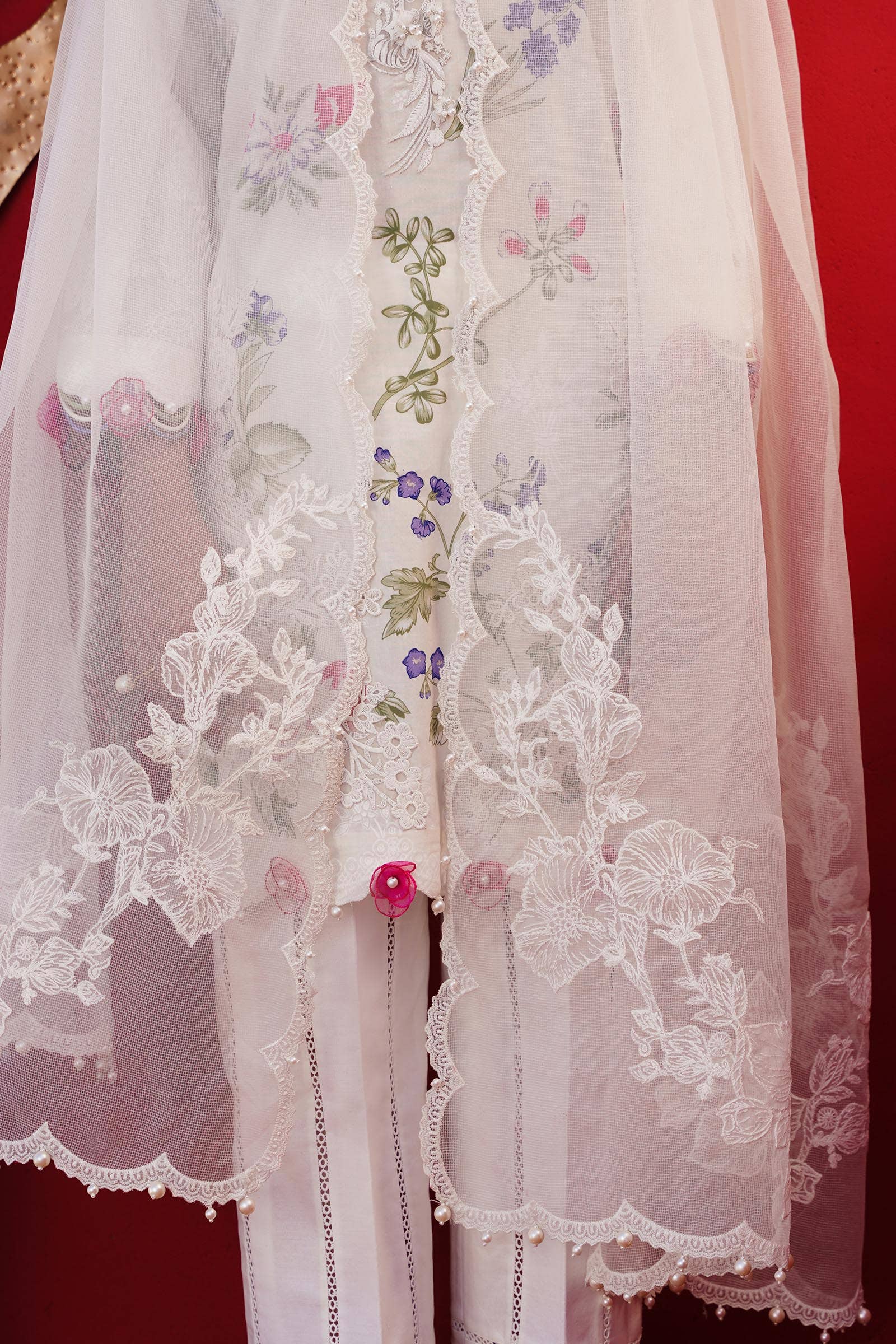 Sana Safinaz | Muzlin Spring 24 | M241-011A-CW - Aqsa Fabrics
