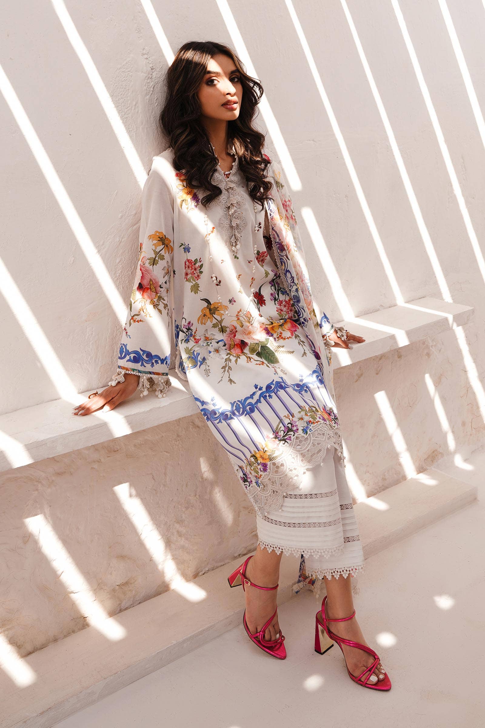 Sana Safinaz | Muzlin Spring 24 | M241-012A-CI - Aqsa Fabrics
