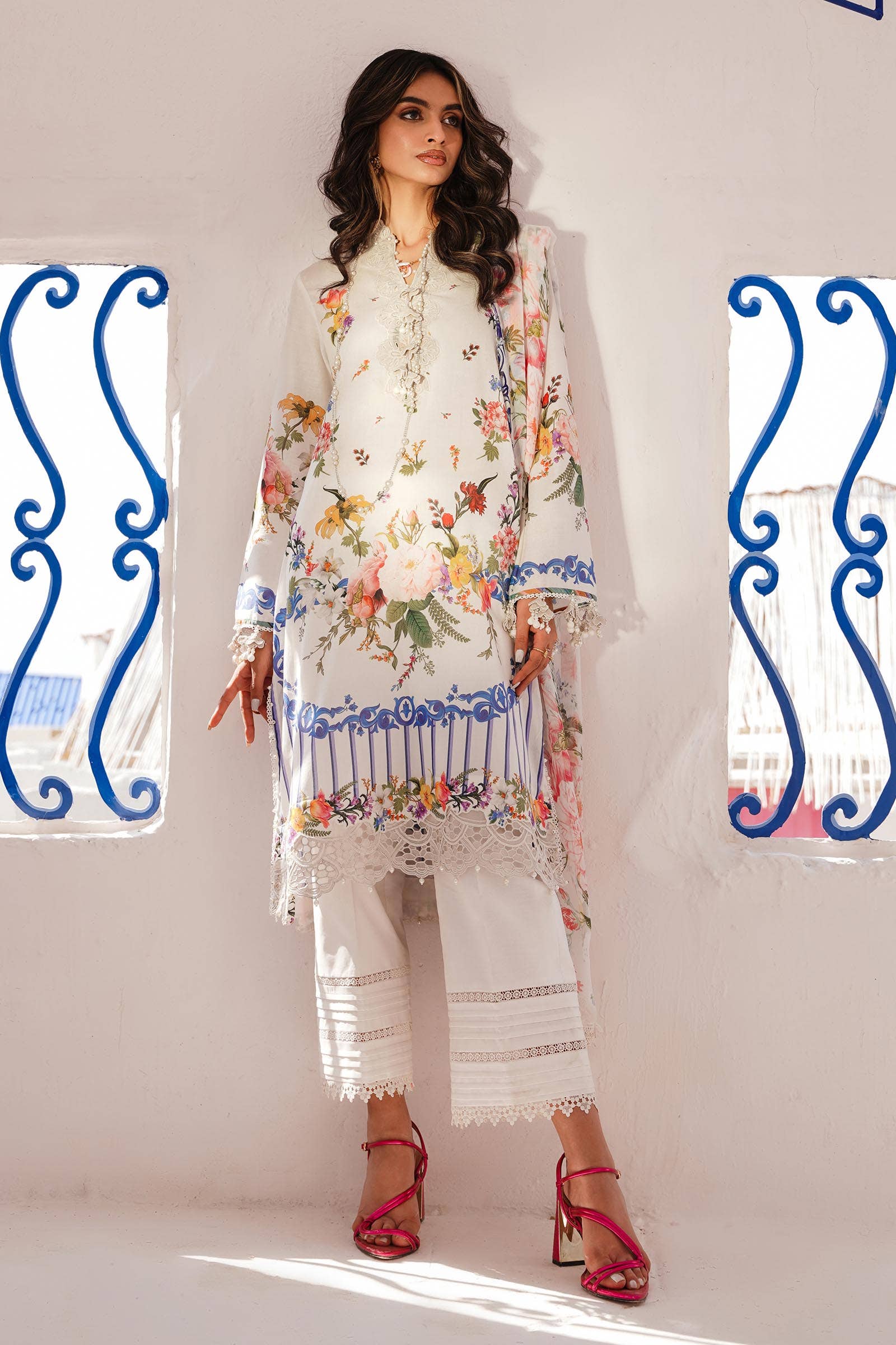 Sana Safinaz | Muzlin Spring 24 | M241-012A-CI - Aqsa Fabrics
