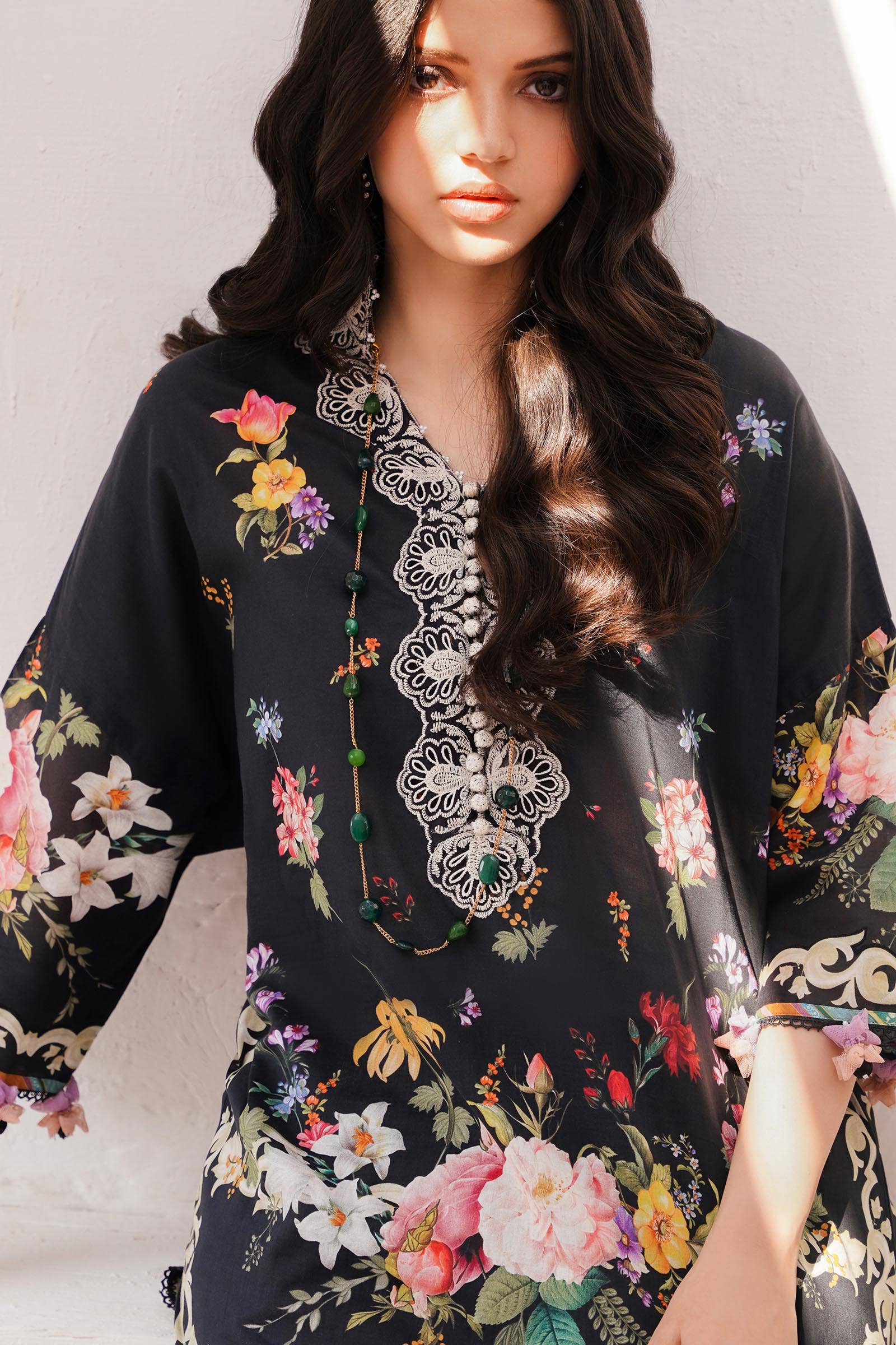 Sana Safinaz | Muzlin Spring 24 | M241-012B-CI - Aqsa Fabrics