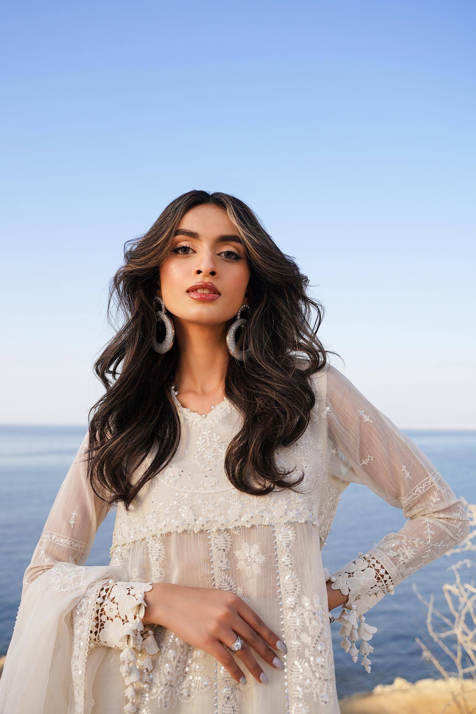Sana Safinaz | Muzlin Spring 24 | M241-014A-CX - Aqsa Fabrics