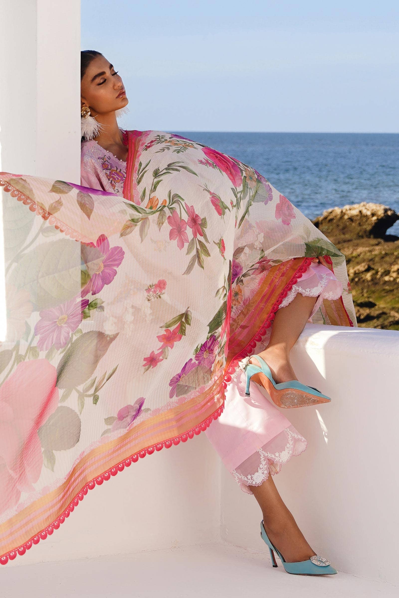 Sana Safinaz | Muzlin Spring 24 | M241-016A-CL - Aqsa Fabrics