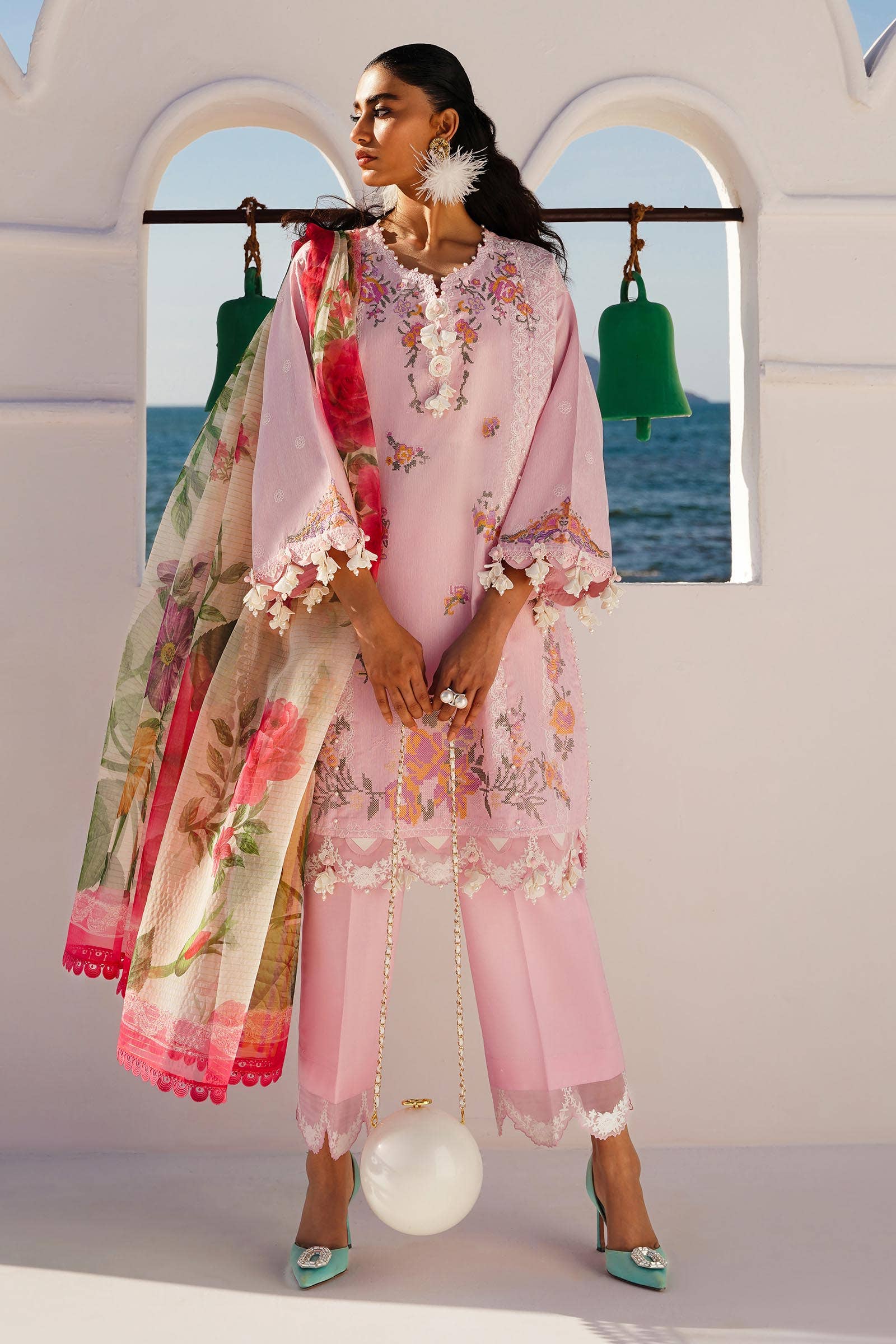 Sana Safinaz | Muzlin Spring 24 | M241-016A-CL - Aqsa Fabrics