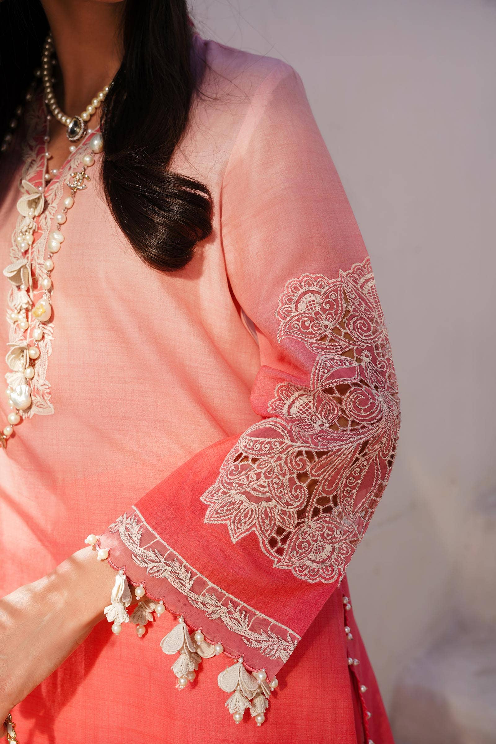 Sana Safinaz | Muzlin Spring 24 | M241-017A-CW - Aqsa Fabrics