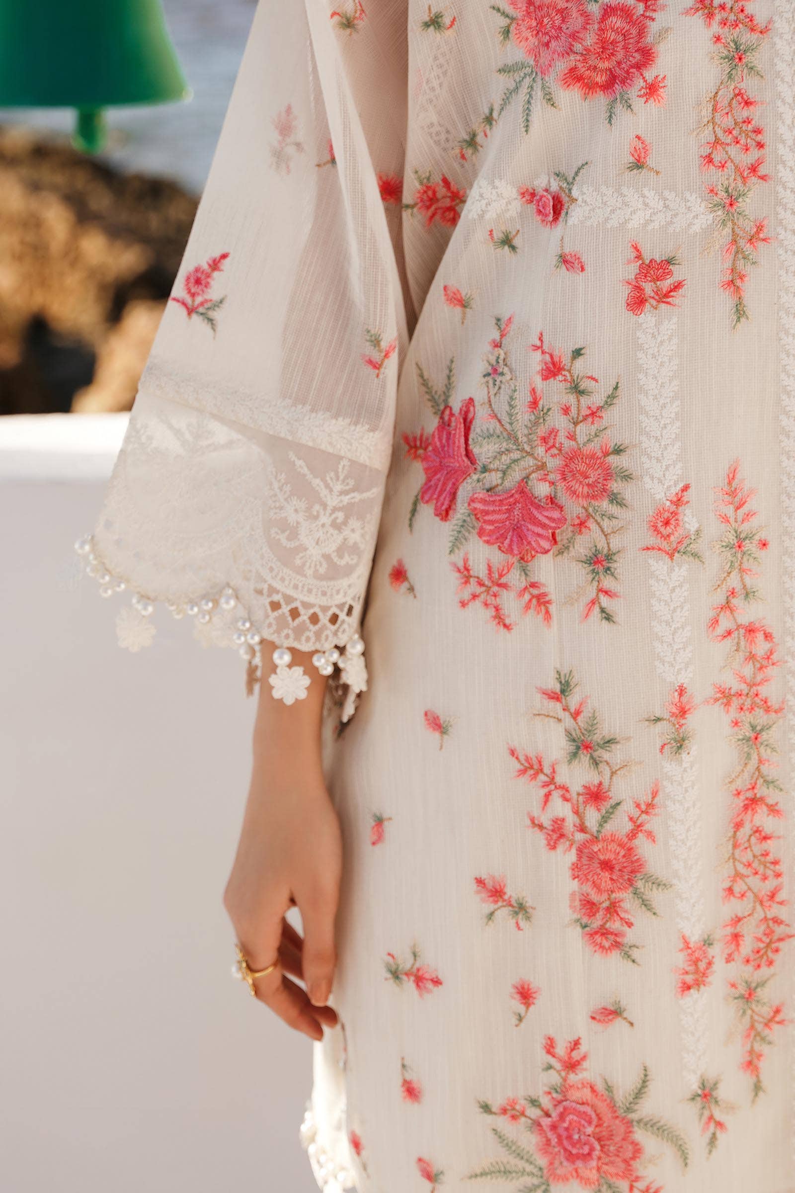 Sana Safinaz | Muzlin Spring 24 | M241-001A-CX - Aqsa Fabrics