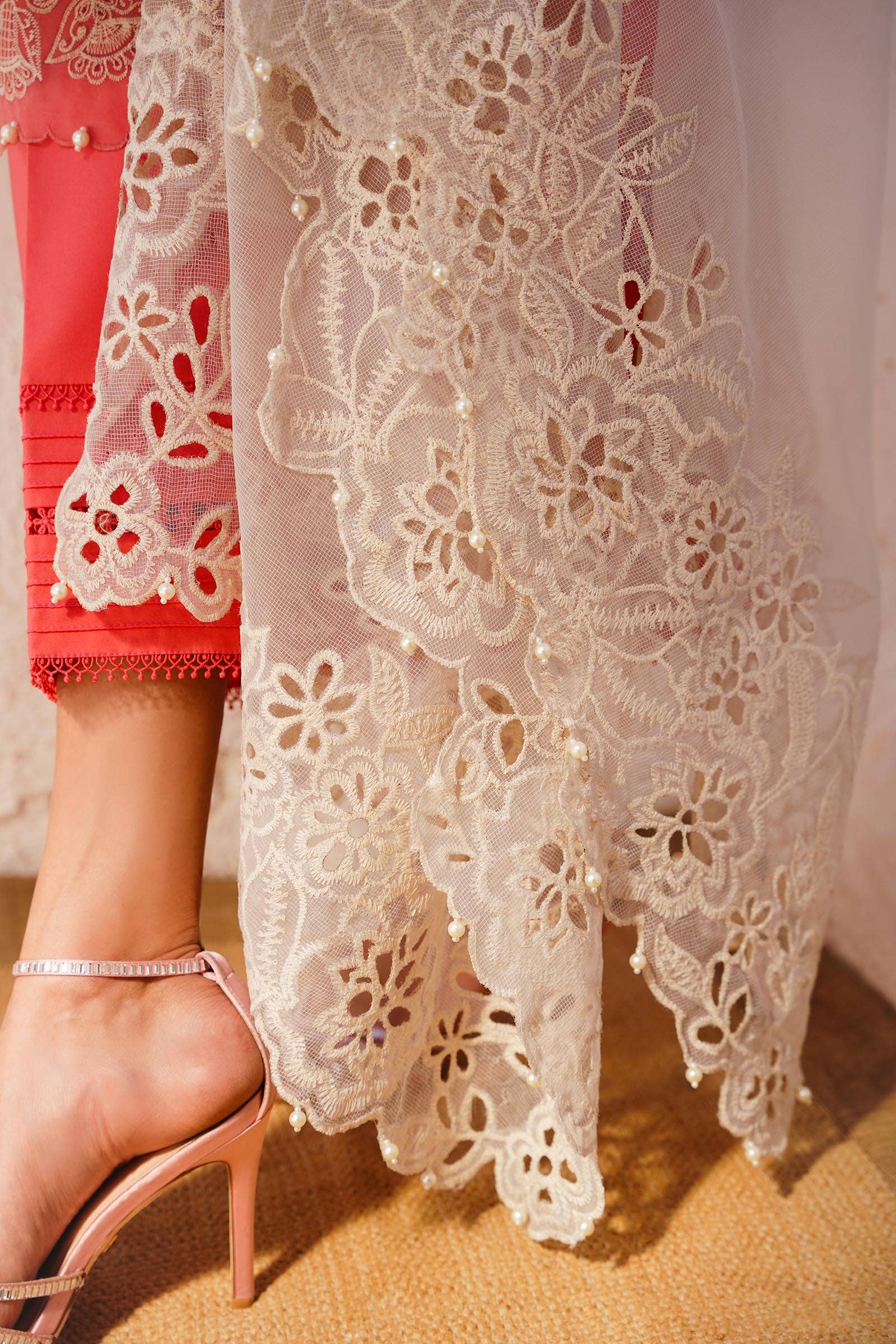 Sana Safinaz | Muzlin Spring 24 | M241-017A-CW - Aqsa Fabrics