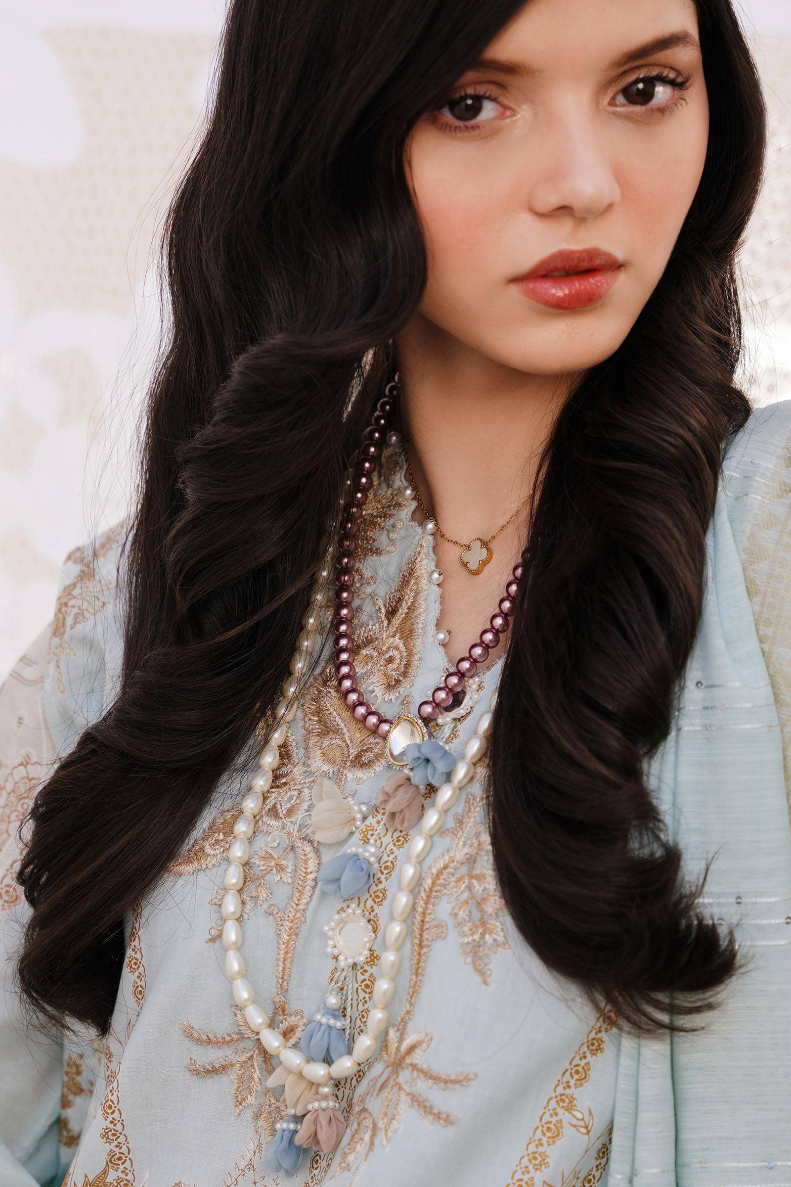 Sana Safinaz | Muzlin Spring 24 | M241-018B-CM - Aqsa Fabrics