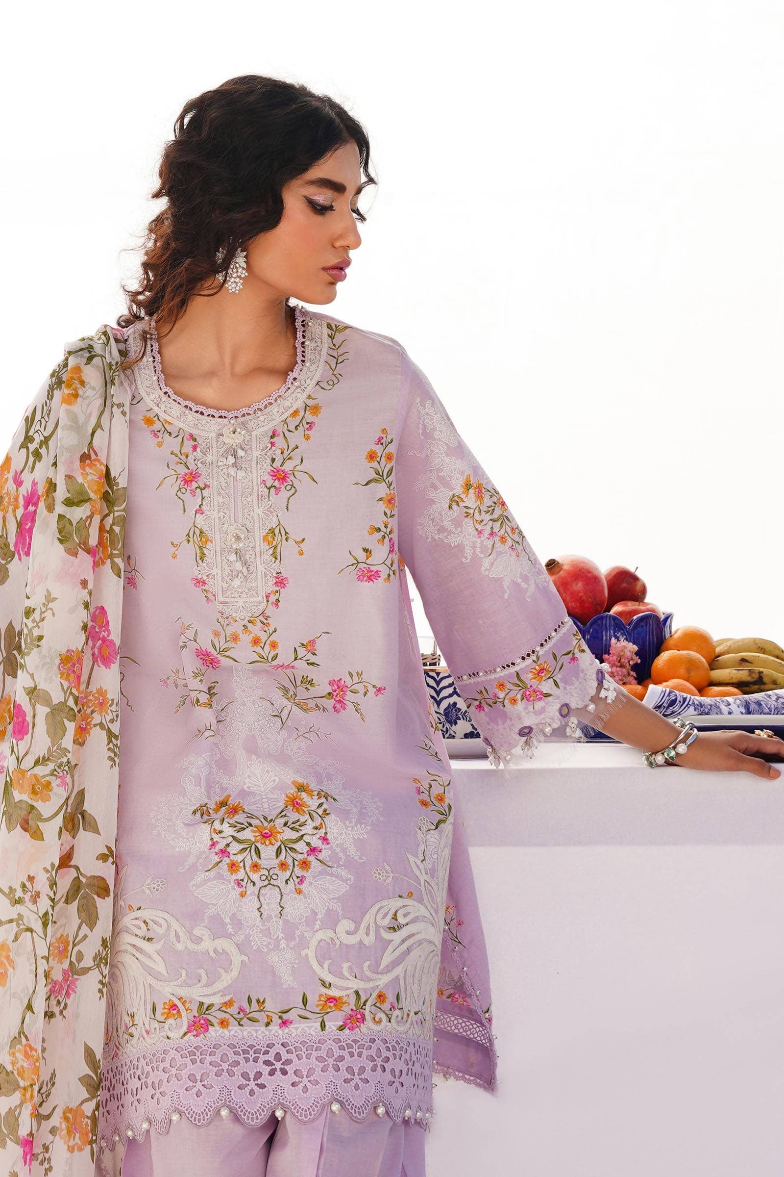 Sana Safinaz | Muzlin Spring 24 | M241-019A-CI - Aqsa Fabrics