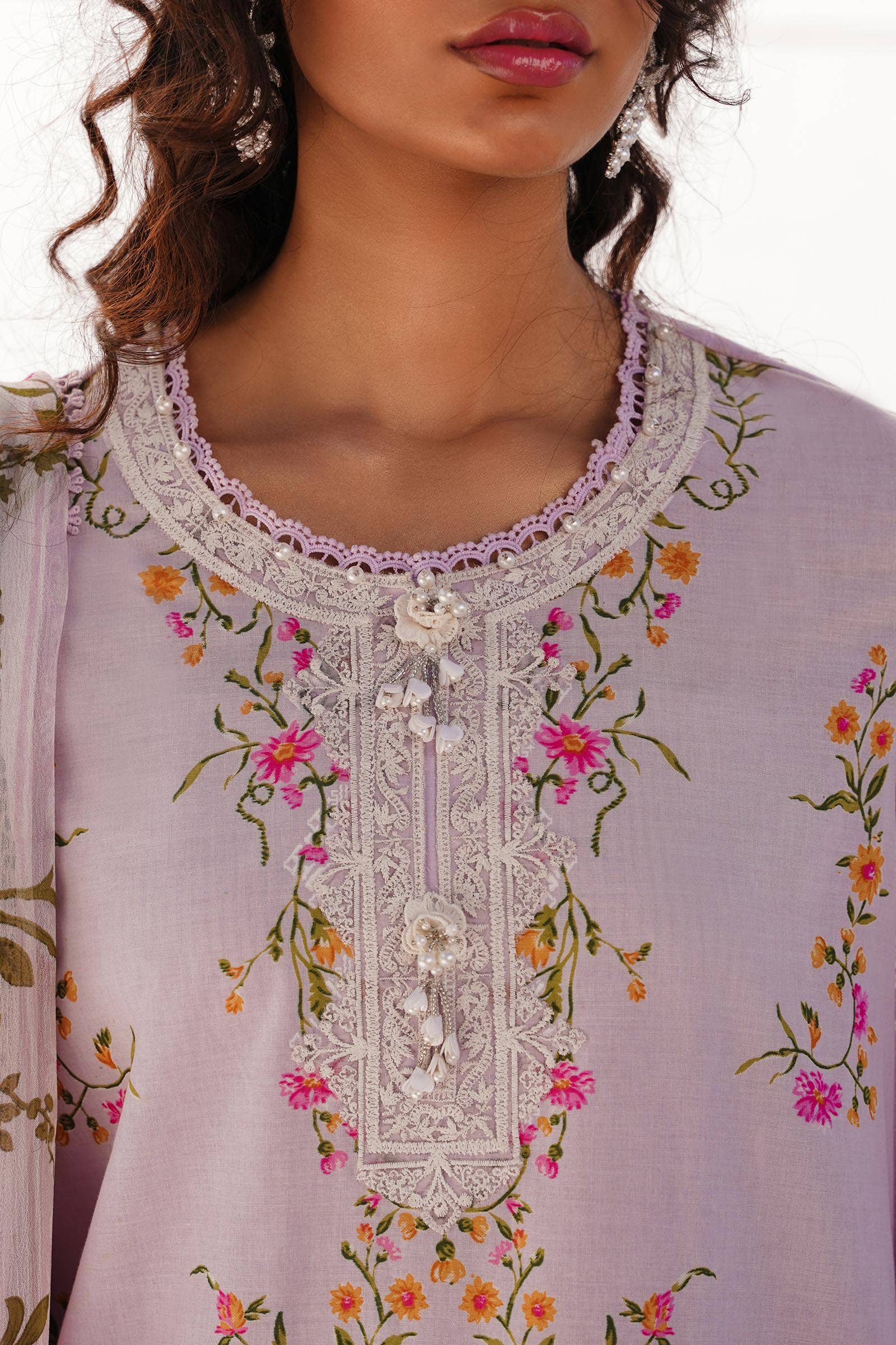 Sana Safinaz | Muzlin Spring 24 | M241-019A-CI - Aqsa Fabrics