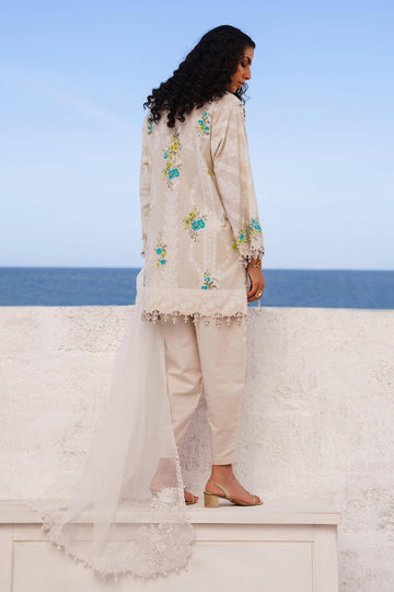 Sana Safinaz | Muzlin Spring 24 | M241-020A-CW - Aqsa Fabrics