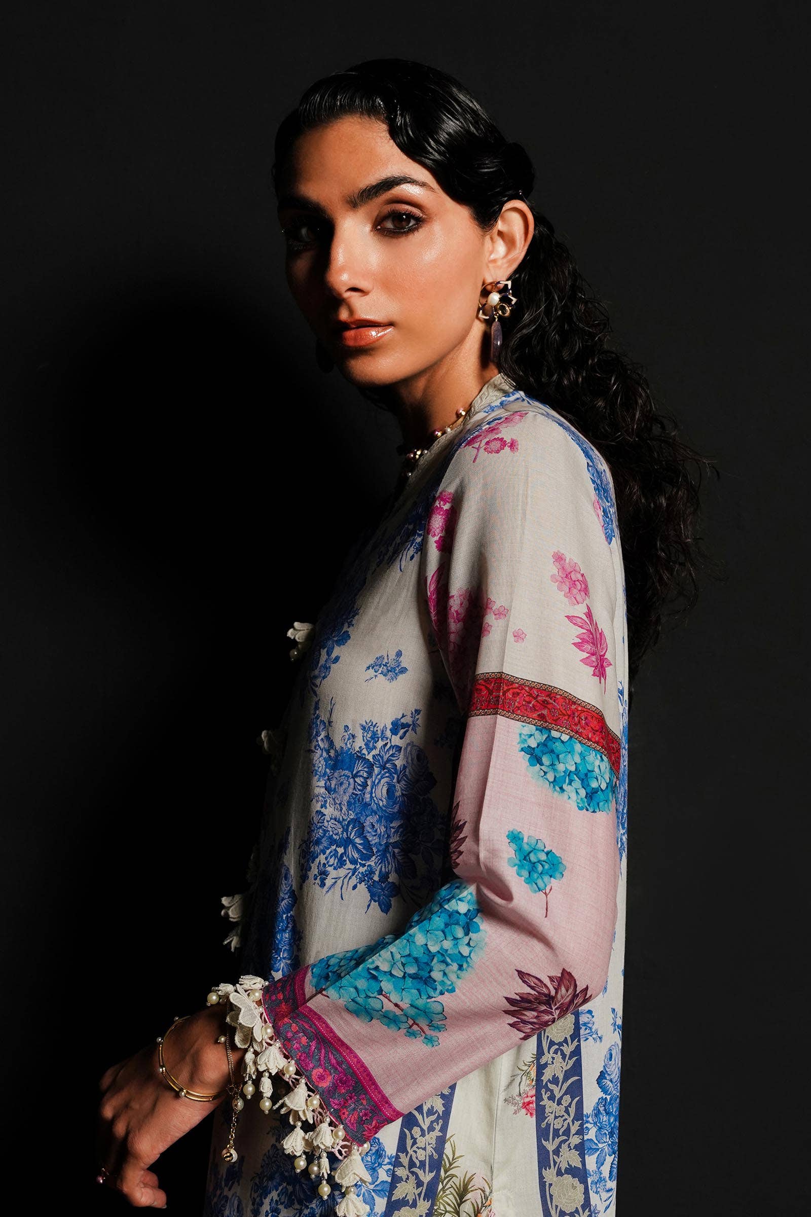 Sana Safinaz | Muzlin Spring 24 | M241-003A-CI - Aqsa Fabrics