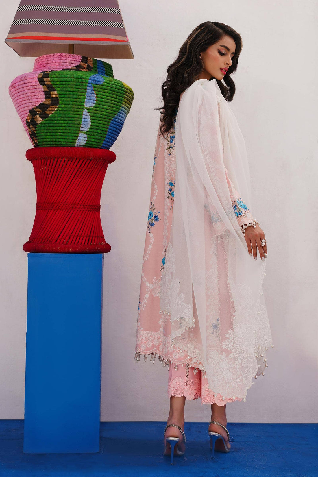 Sana Safinaz | Muzlin Spring 24 | M241-020B-CW - Aqsa Fabrics