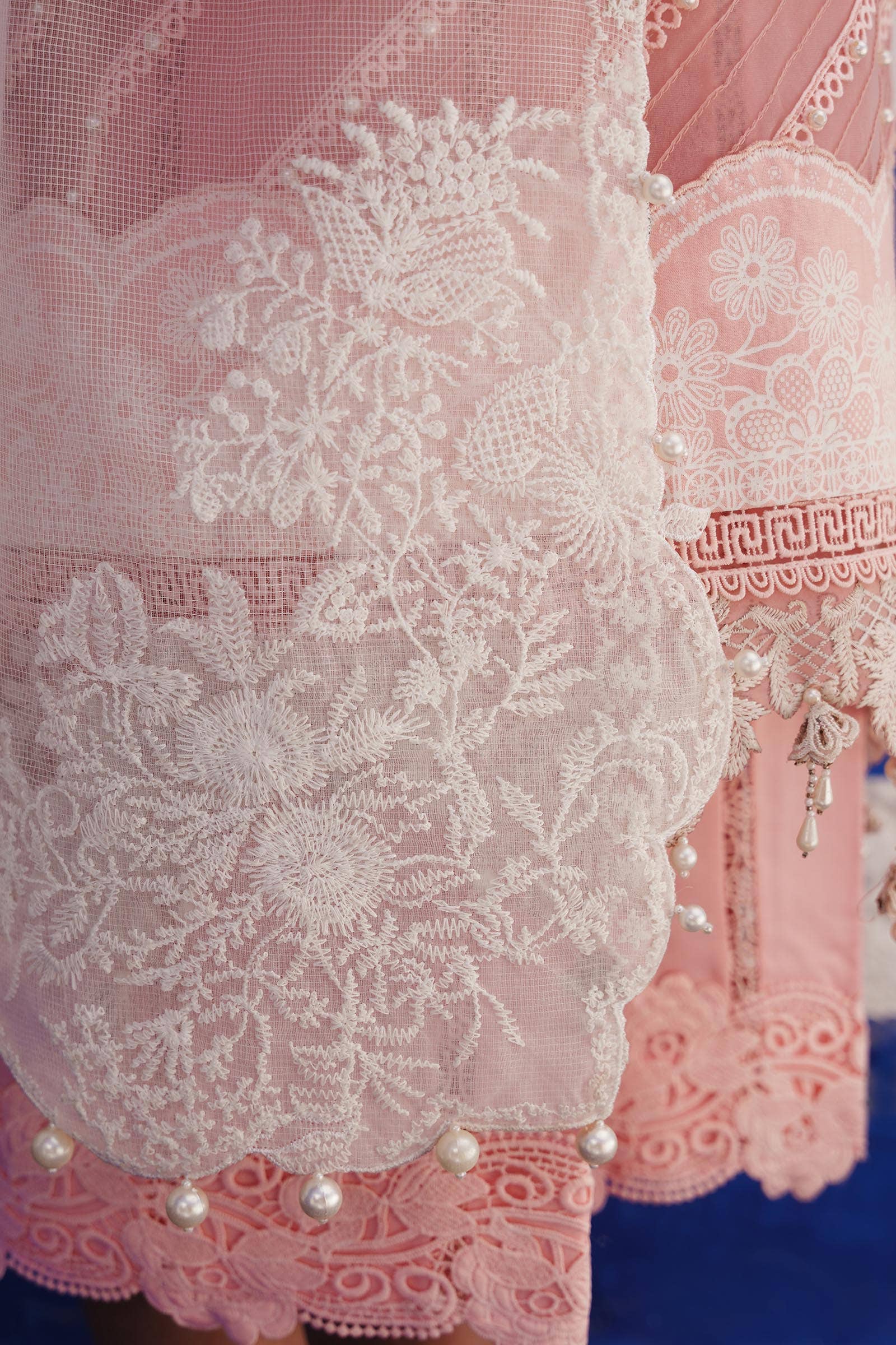 Sana Safinaz | Muzlin Spring 24 | M241-020B-CW - Aqsa Fabrics
