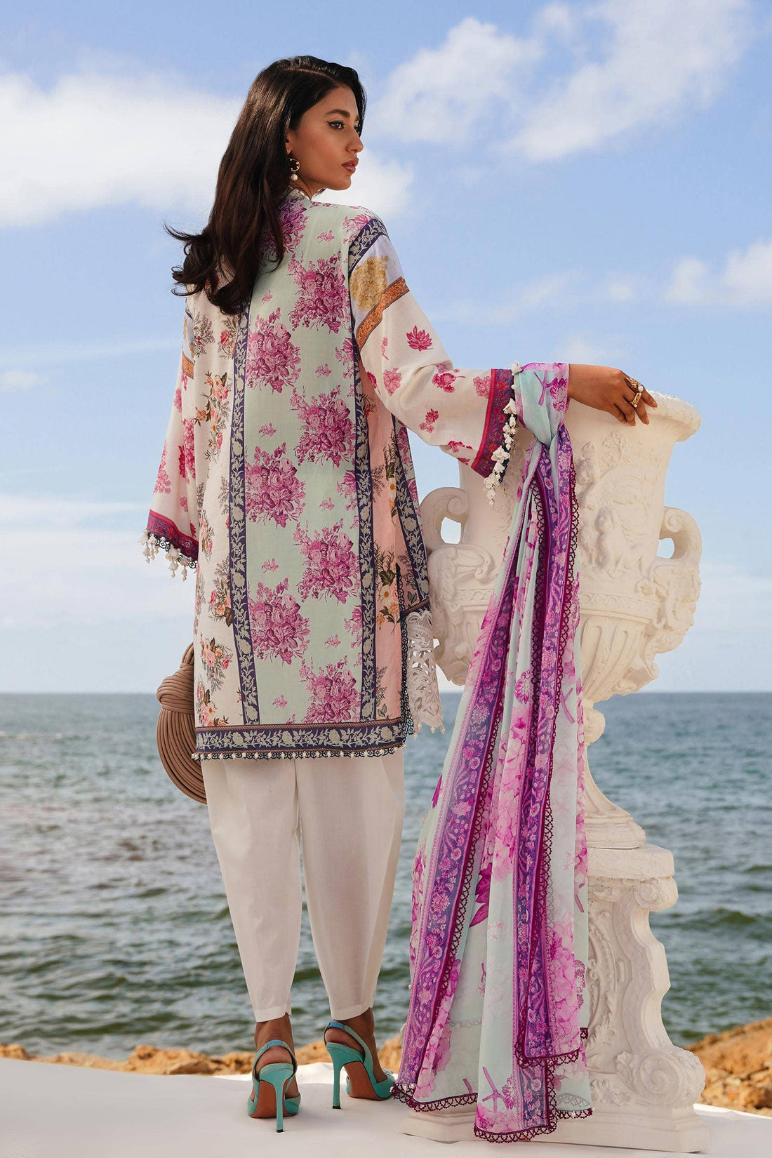 Sana Safinaz | Muzlin Spring 24 | M241-003B-CI - Aqsa Fabrics