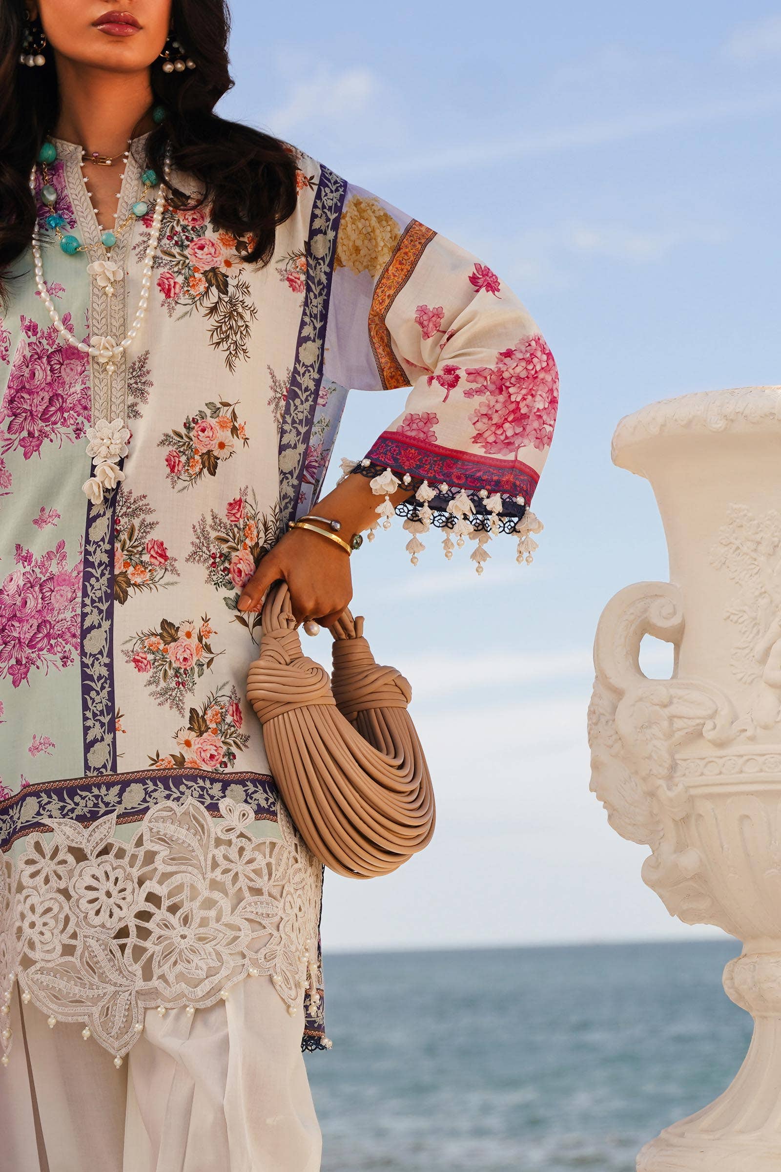 Sana Safinaz | Muzlin Spring 24 | M241-003B-CI - Aqsa Fabrics