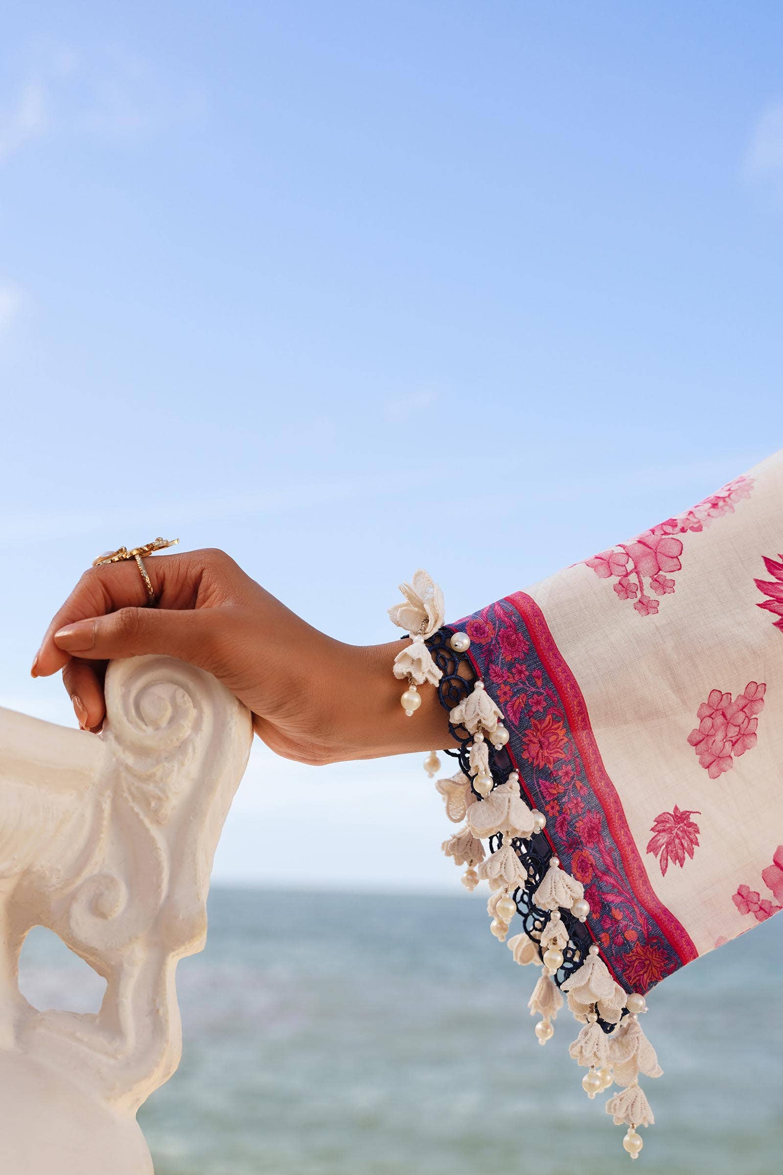 Sana Safinaz | Muzlin Spring 24 | M241-003B-CI - Aqsa Fabrics