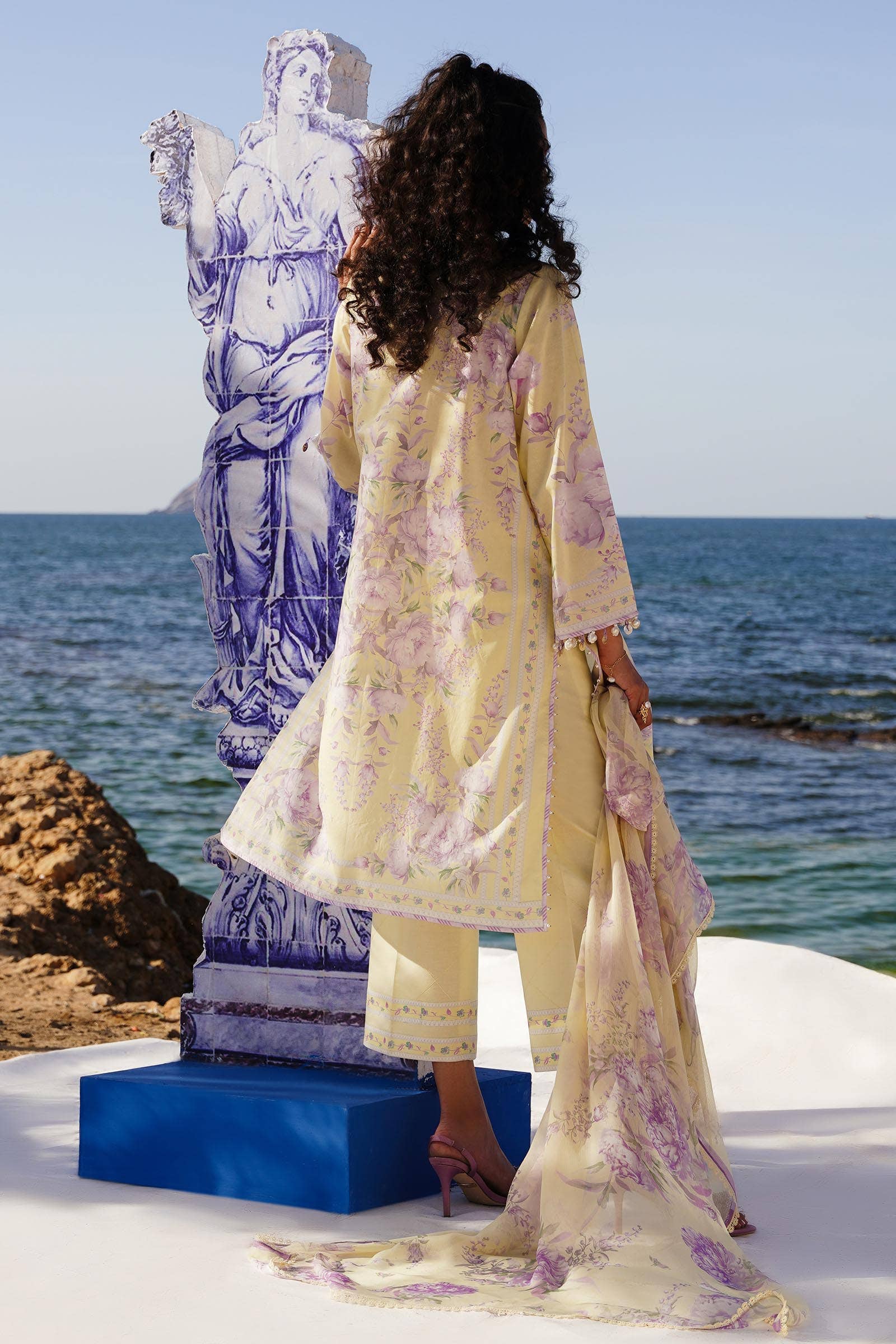 Sana Safinaz | Muzlin Spring 24 | M241-004B-CI - Aqsa Fabrics