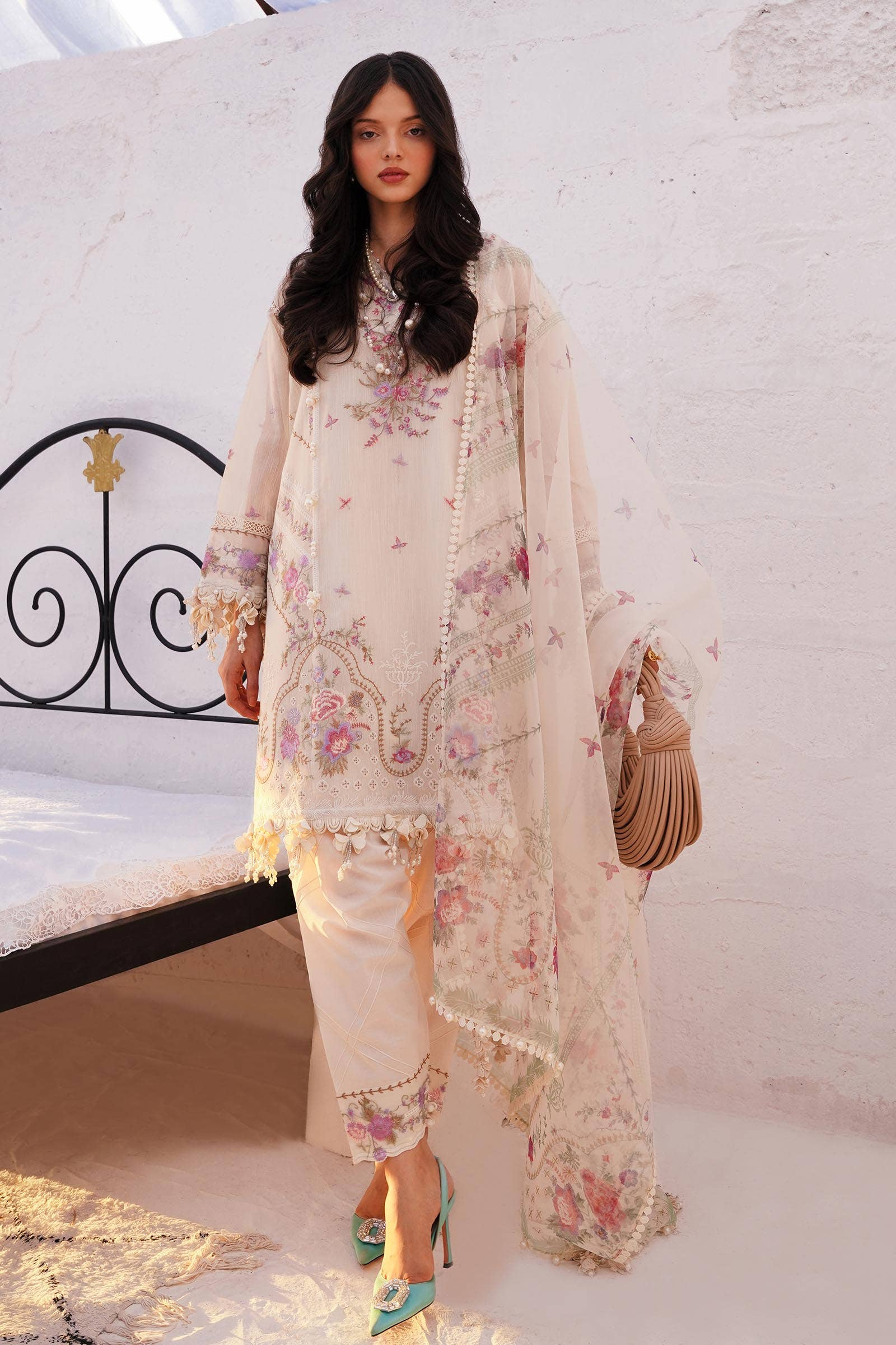 Sana Safinaz | Muzlin Spring 24 | M241-005A-CL - Aqsa Fabrics
