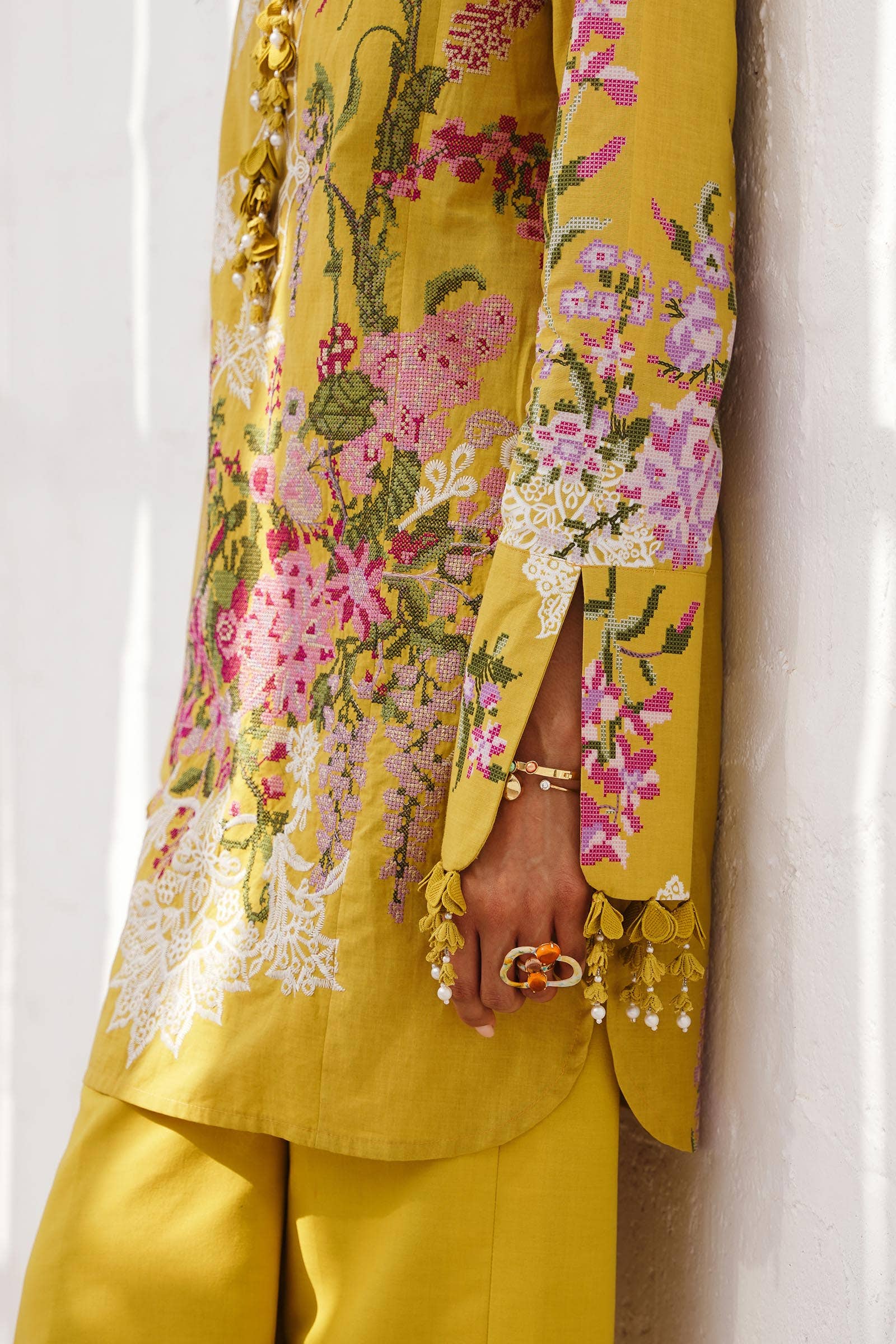 Sana Safinaz | Muzlin Spring 24 | M241-006B-CJ - Aqsa Fabrics