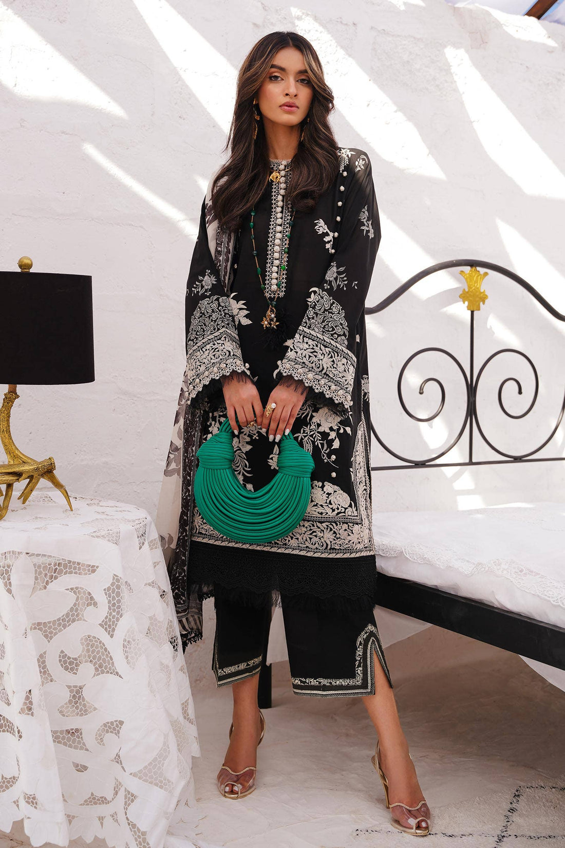 Sana Safinaz | Muzlin Spring 24 | M241-007A-CJ - Aqsa Fabrics