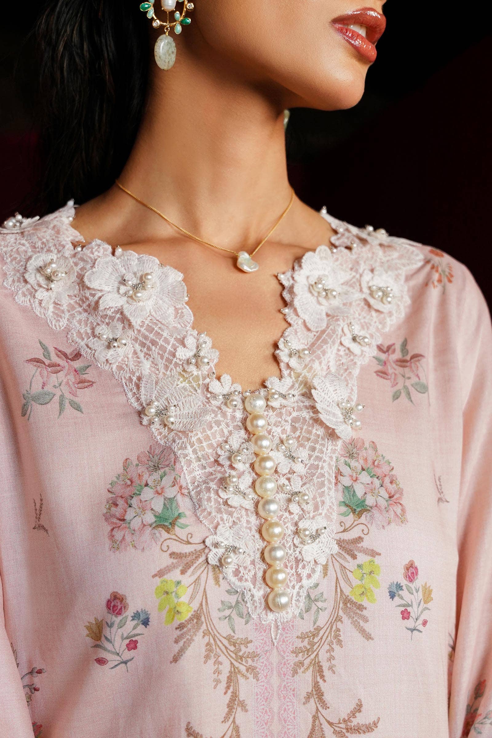 Sana Safinaz | Muzlin Spring 24 | M241-008A-CI - Aqsa Fabrics