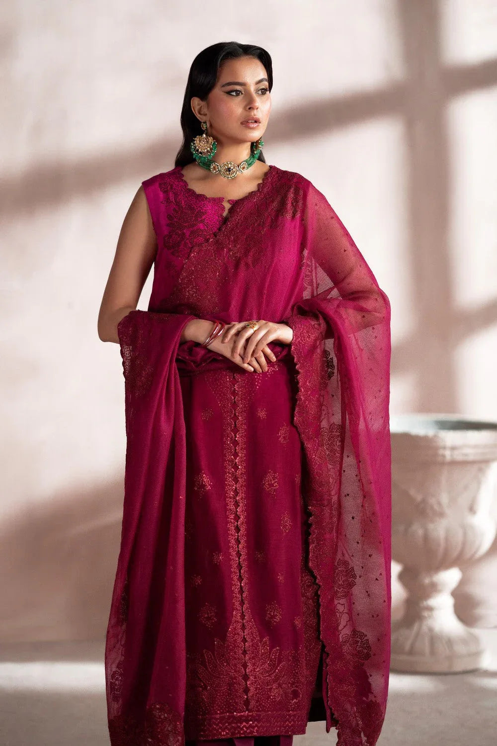 Maryum N Maria | Luna Formals | MYSA - Aqsa Fabrics