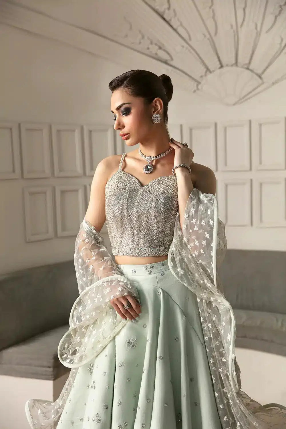 Mysie by Tahira | Festive Formals 24 | Meeka - Aqsa Fabrics