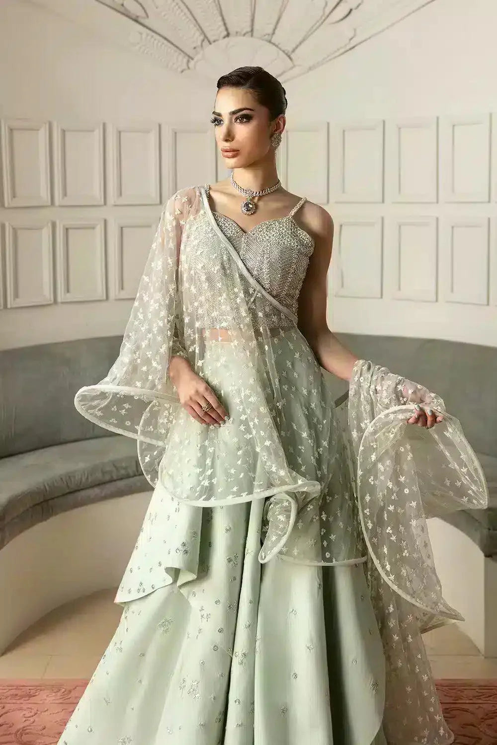 Mysie by Tahira | Festive Formals 24 | Meeka - Aqsa Fabrics