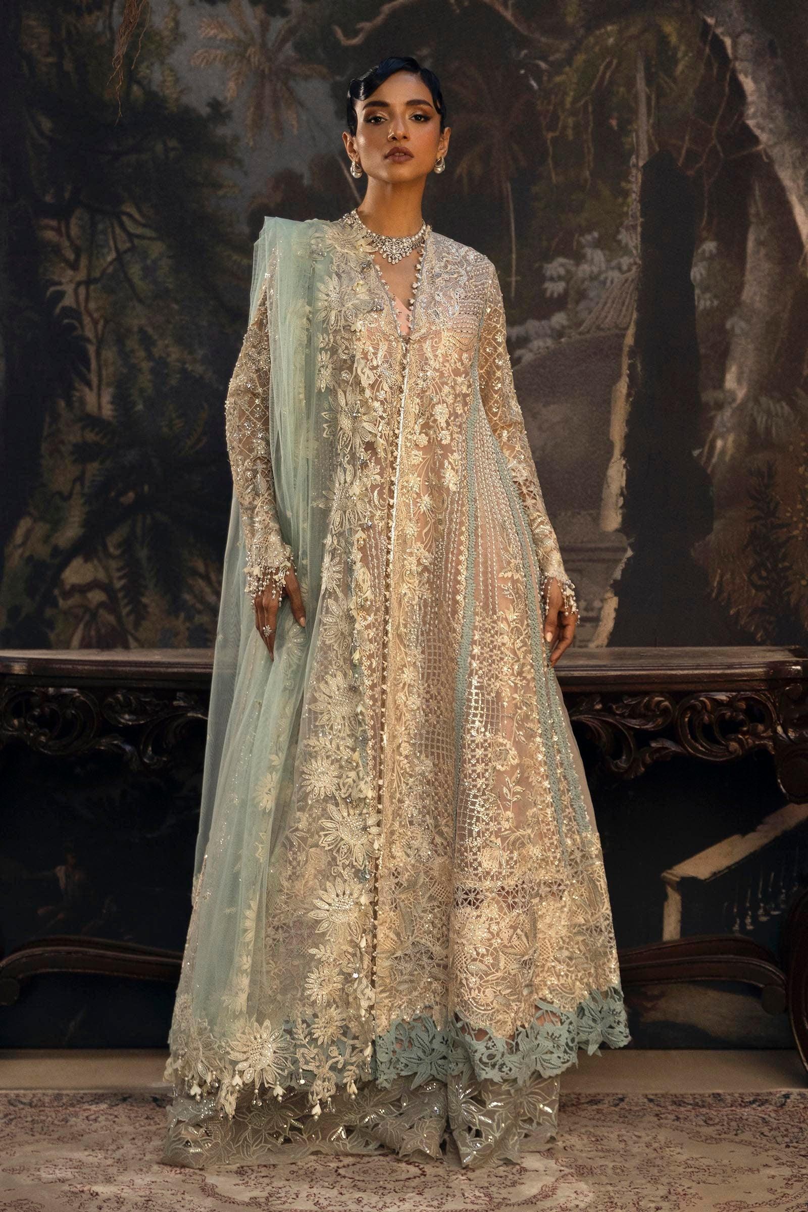 Sana Safinaz | Nura Vol. I 2025 | Organza 3 Piece Suit (N251-001-3CT) - Aqsa Fabrics
