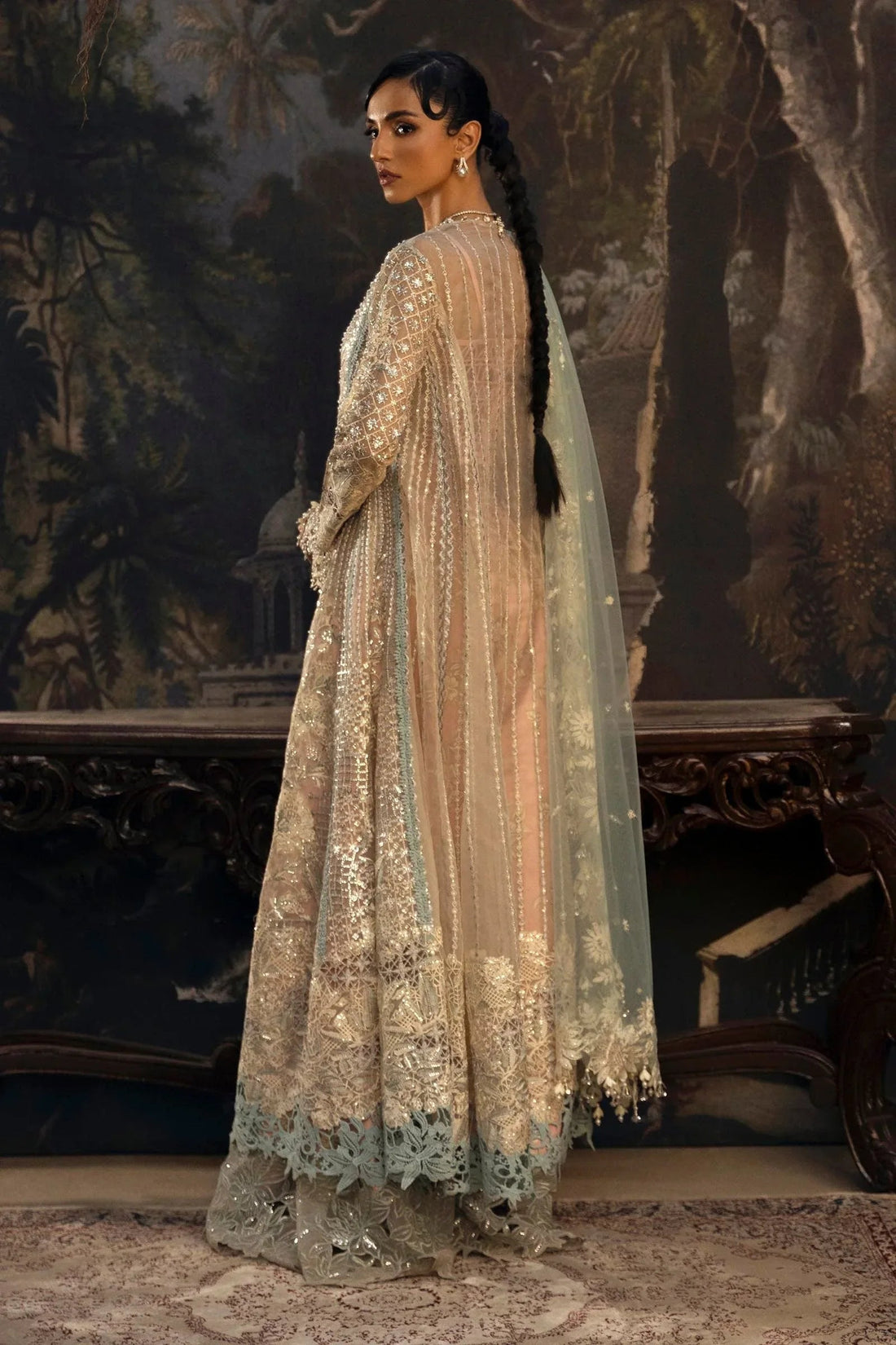 Sana Safinaz | Nura Festive 25 | N251-001-3CT - Aqsa Fabrics