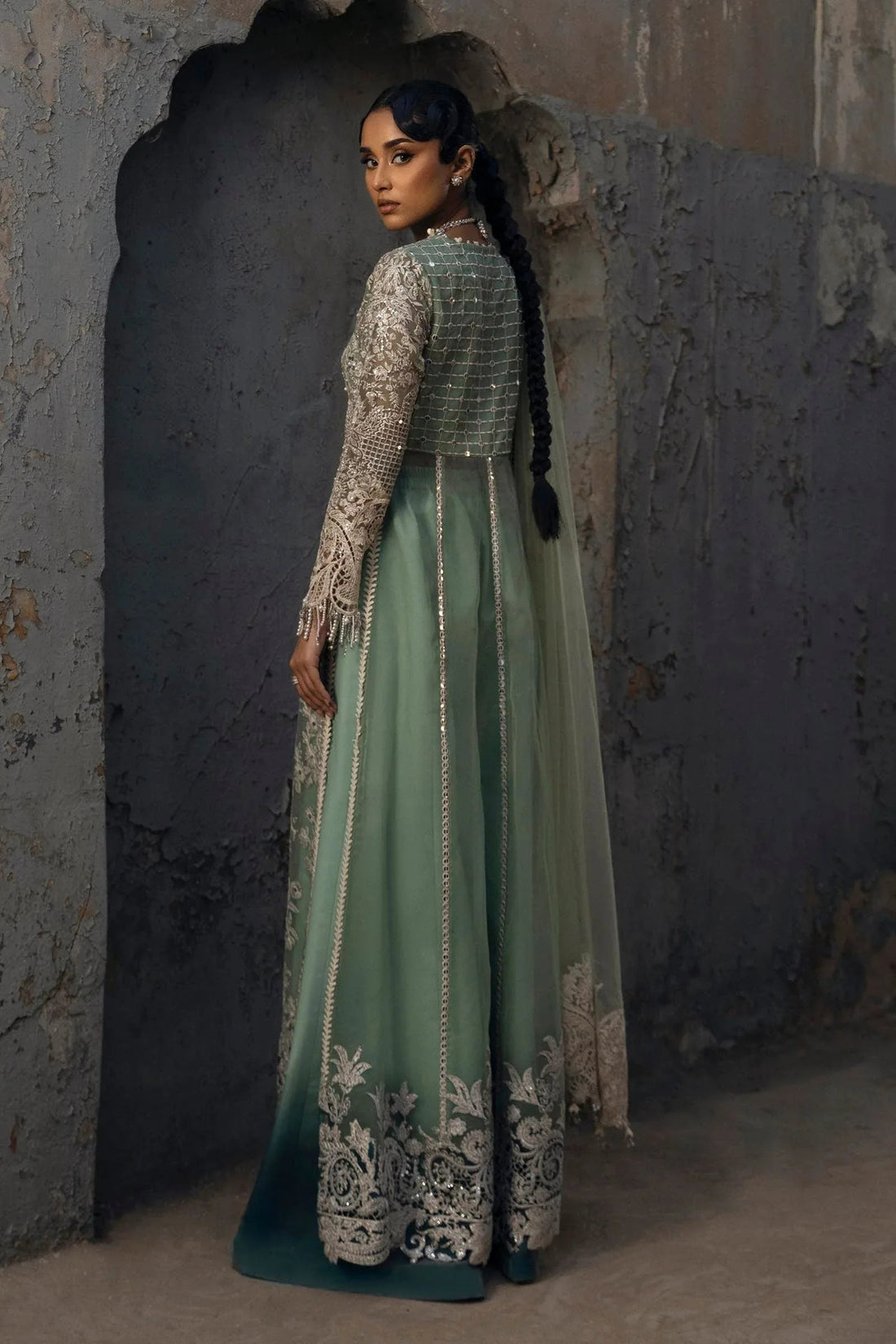 Sana Safinaz | Nura Festive 25 | N251-005-3CX - Aqsa Fabrics
