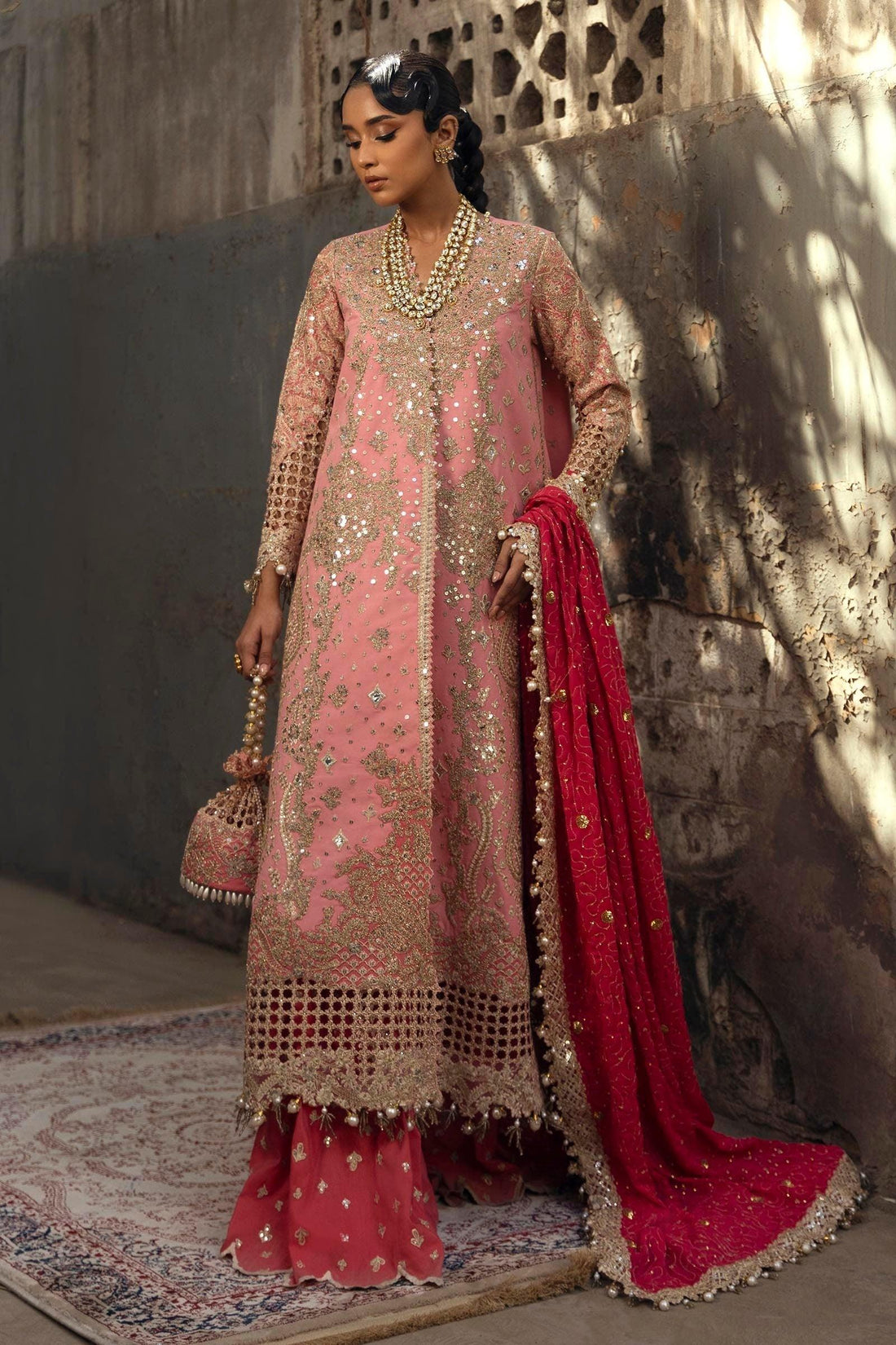Sana Safinaz | Nura Festive 25 | N251-006-3CL - Aqsa Fabrics