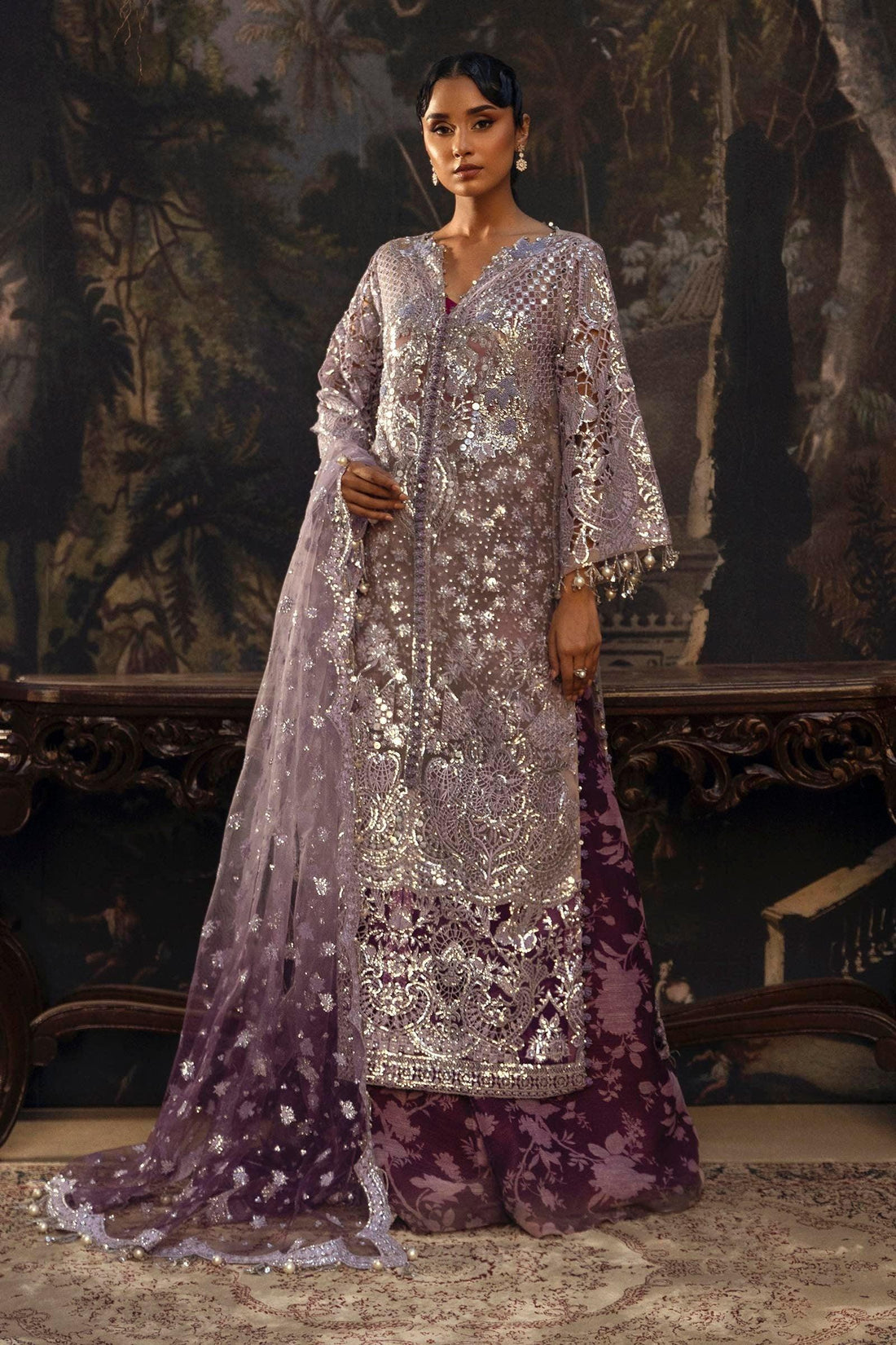 Sana Safinaz | Nura Festive 25 | N251-007-3DJ - Aqsa Fabrics
