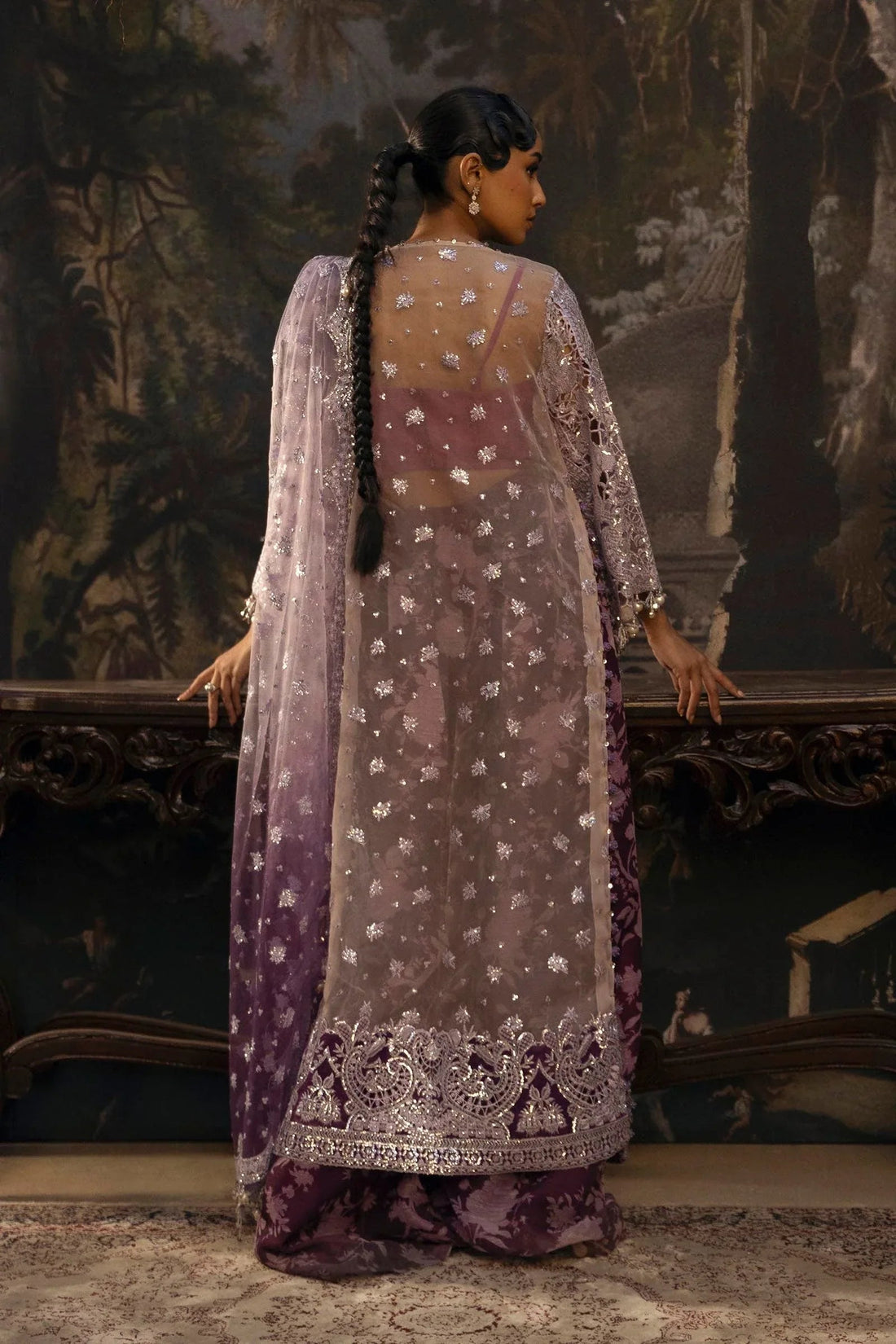 Sana Safinaz | Nura Festive 25 | N251-007-3DJ - Aqsa Fabrics