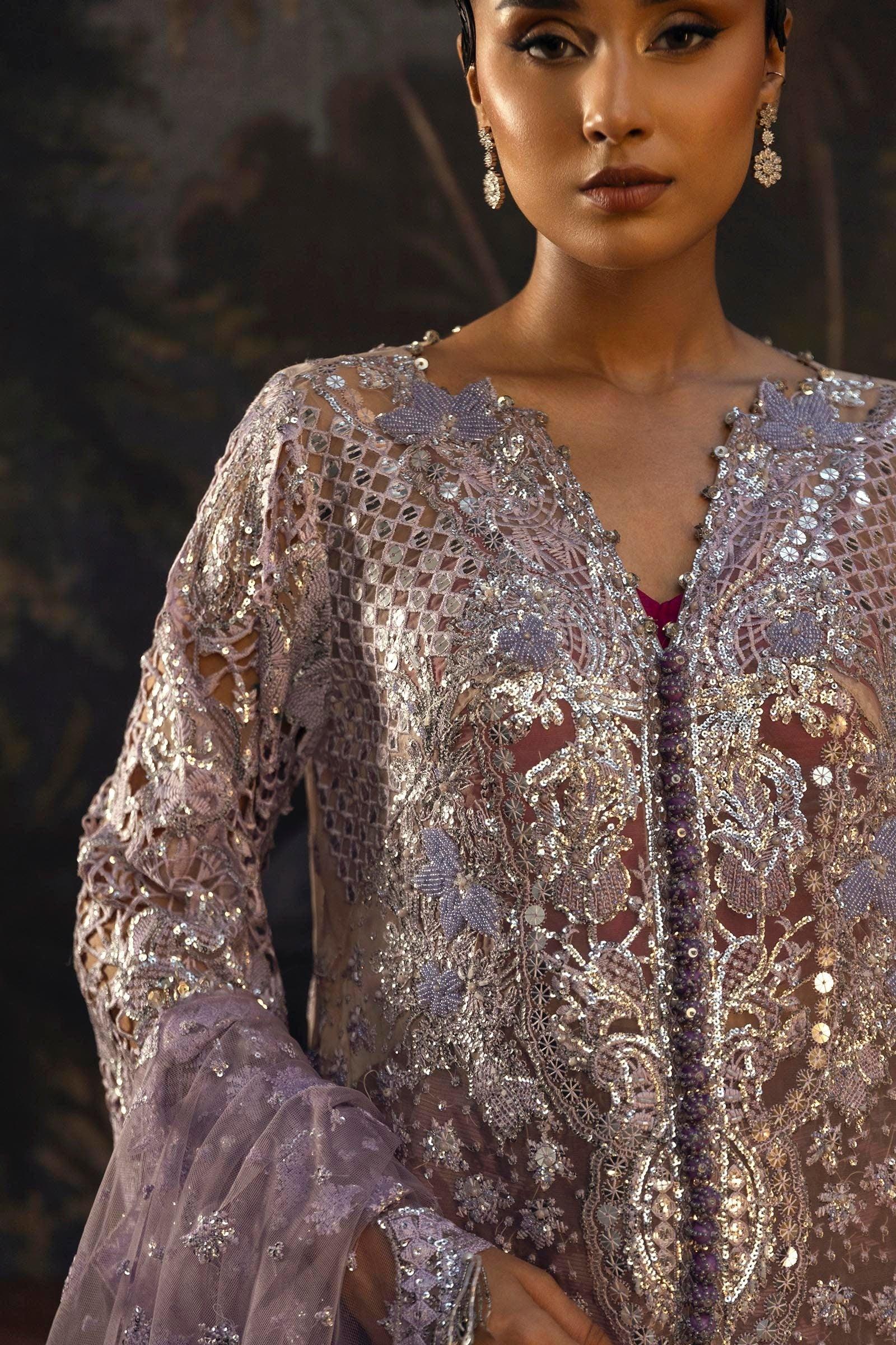 Sana Safinaz | Nura Festive 25 | N251-007-3DJ - Aqsa Fabrics