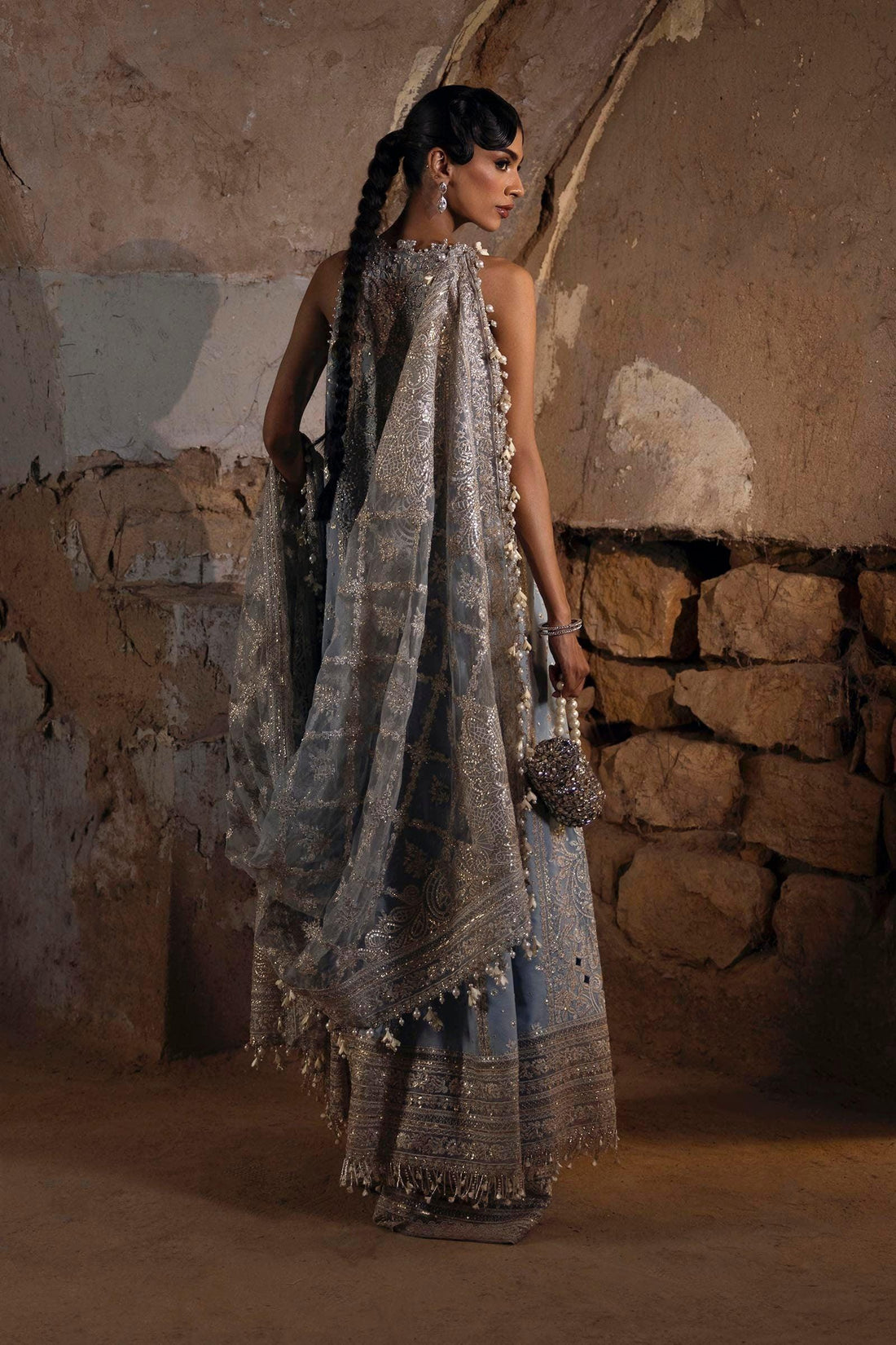 Sana Safinaz | Nura Festive 25 | N251-008-3CT - Aqsa Fabrics