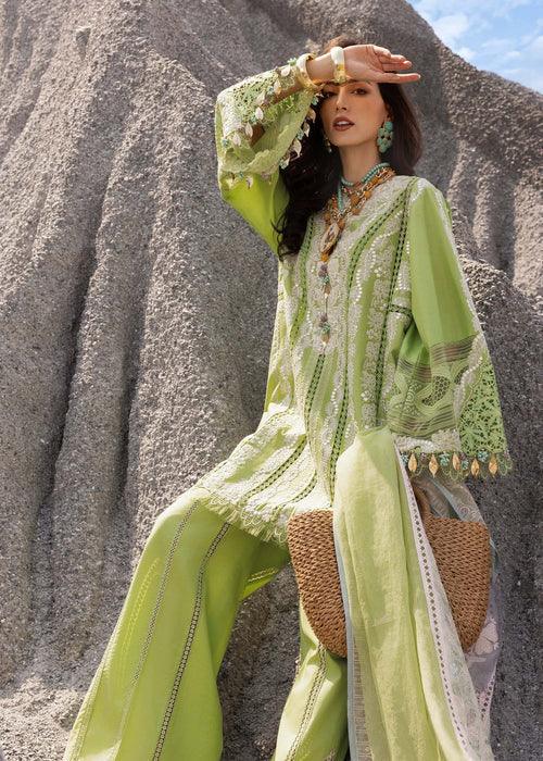 Saira Shakira | Luxury Lawn 25 | NADINE-B - Aqsa Fabrics