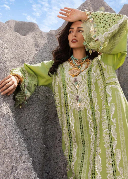 Saira Shakira | Luxury Lawn 25 | NADINE-B - Aqsa Fabrics